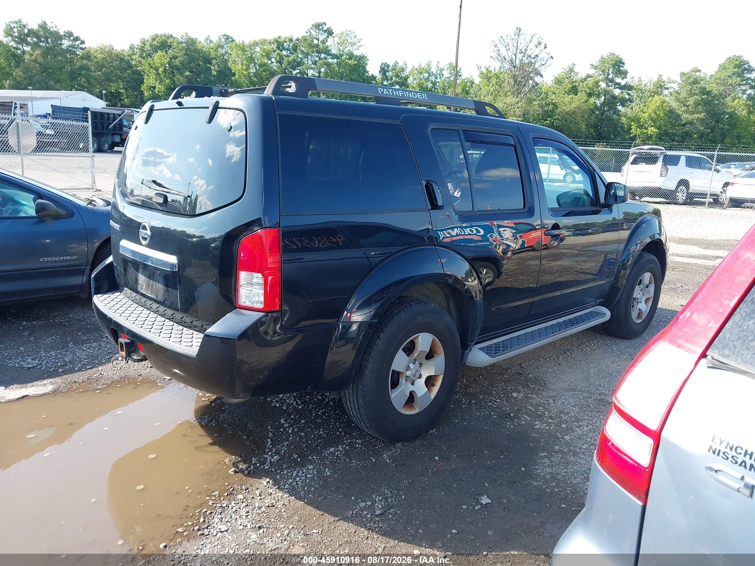 2012 Nissan Pathfinder S Черный vin: 5N1AR1NB8CC601889