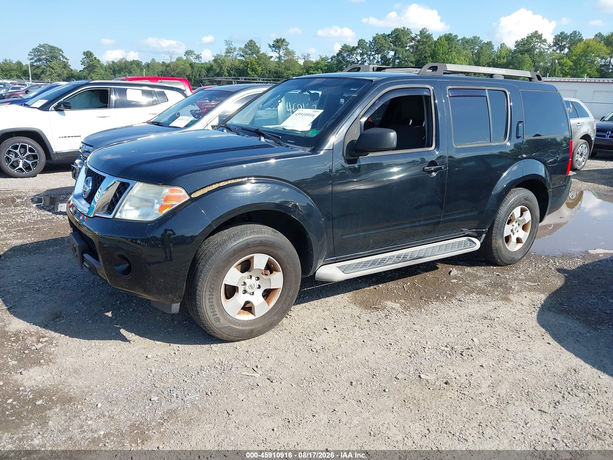 2012 Nissan Pathfinder S Черный vin: 5N1AR1NB8CC601889