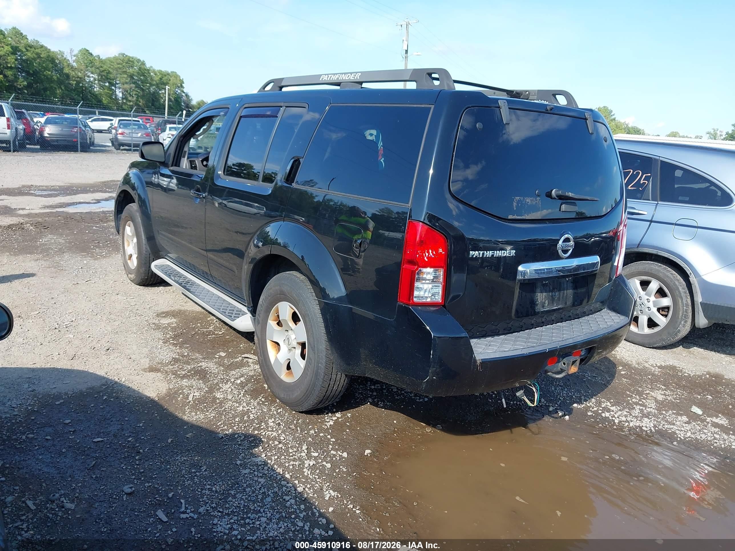 2012 Nissan Pathfinder S Черный vin: 5N1AR1NB8CC601889