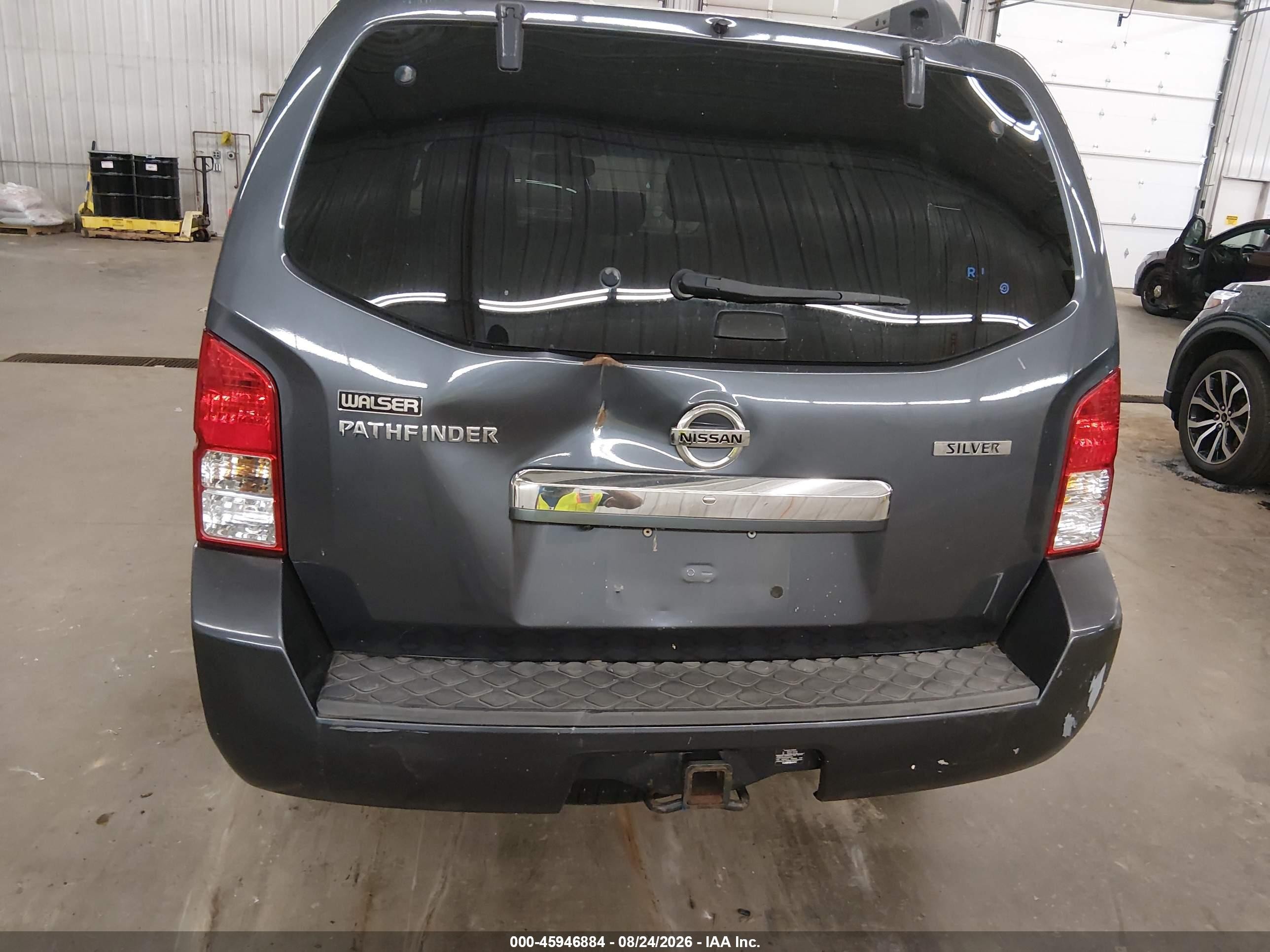 2012 Nissan Pathfinder Silver Gray vin: 5N1AR1NB8CC627795