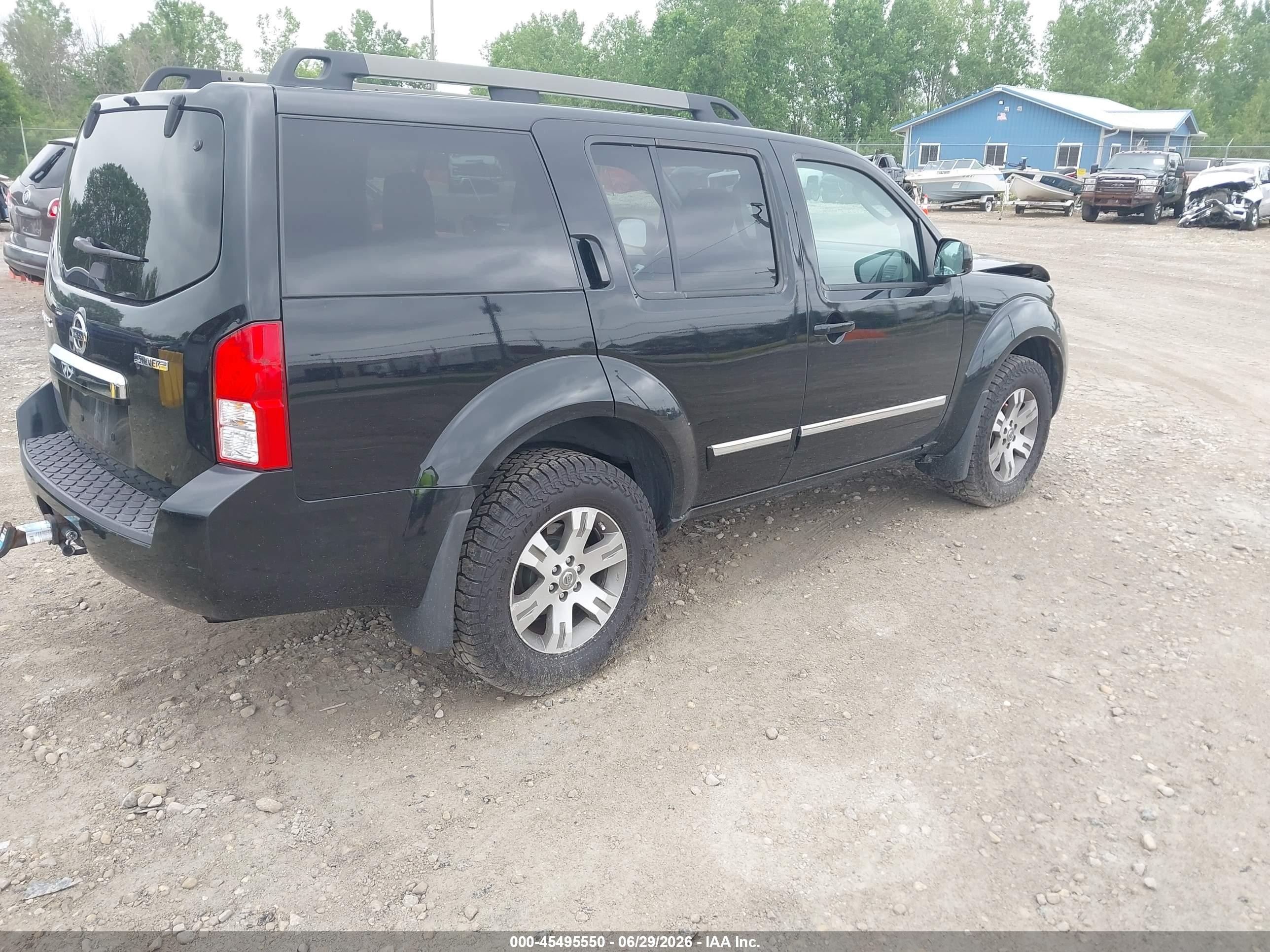 2012 Nissan Pathfinder Silver Black vin: 5N1AR1NB8CC636285