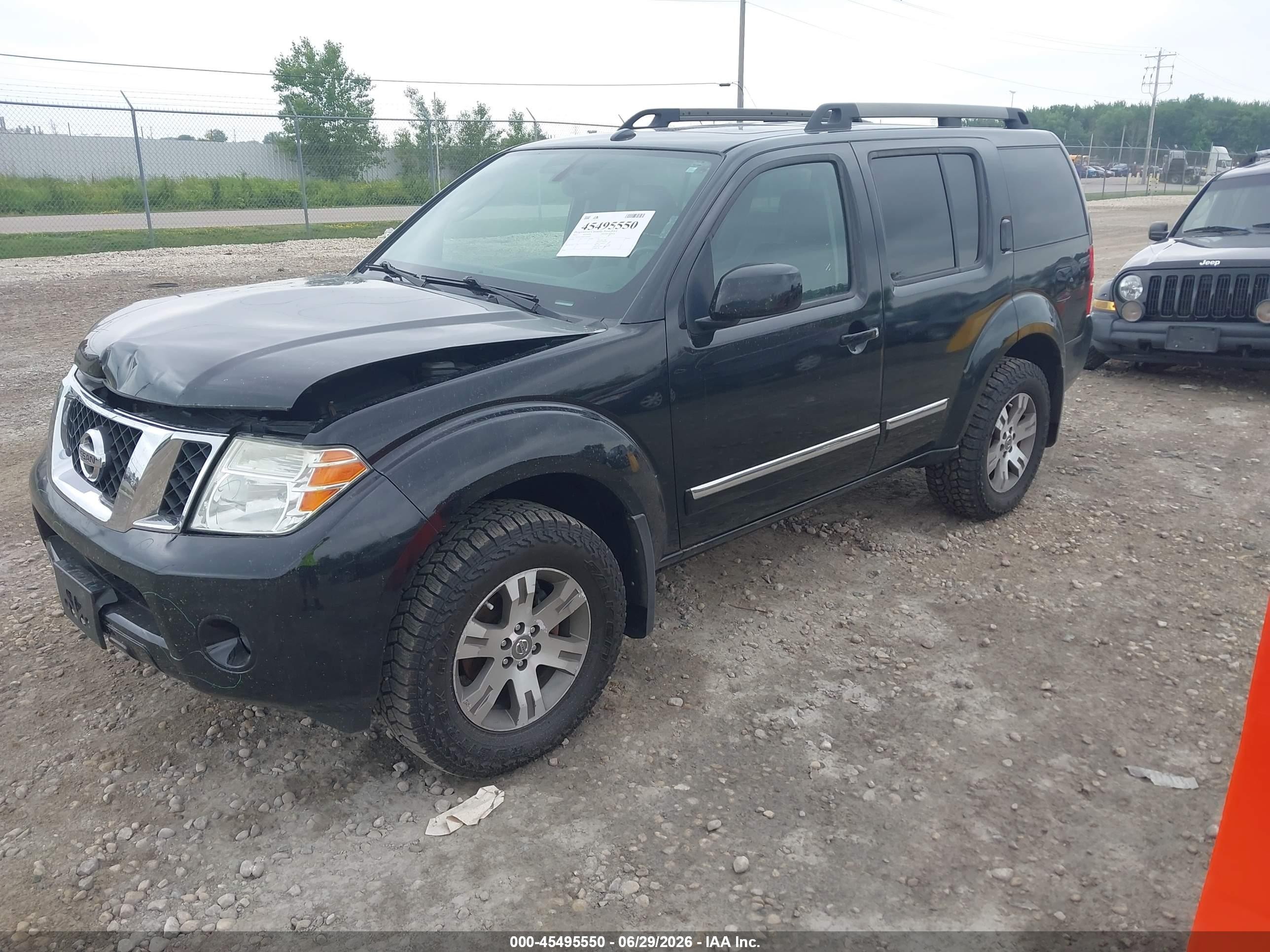 2012 Nissan Pathfinder Silver Black vin: 5N1AR1NB8CC636285