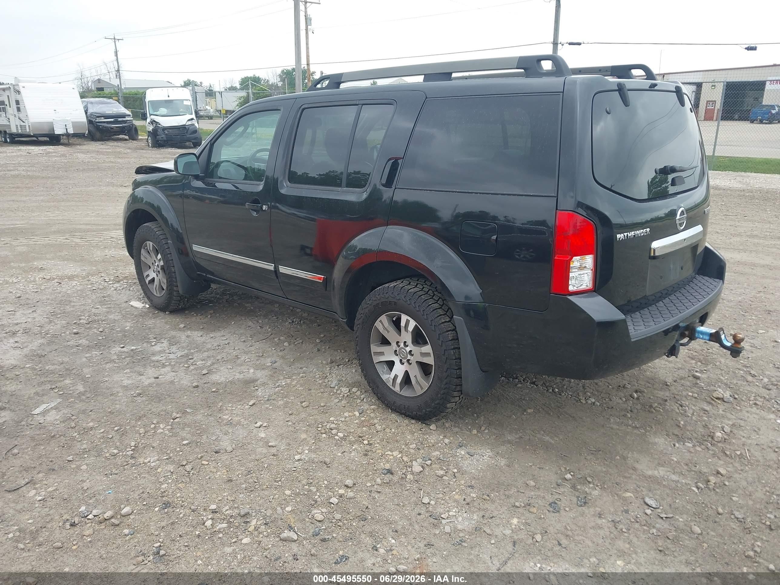2012 Nissan Pathfinder Silver Black vin: 5N1AR1NB8CC636285