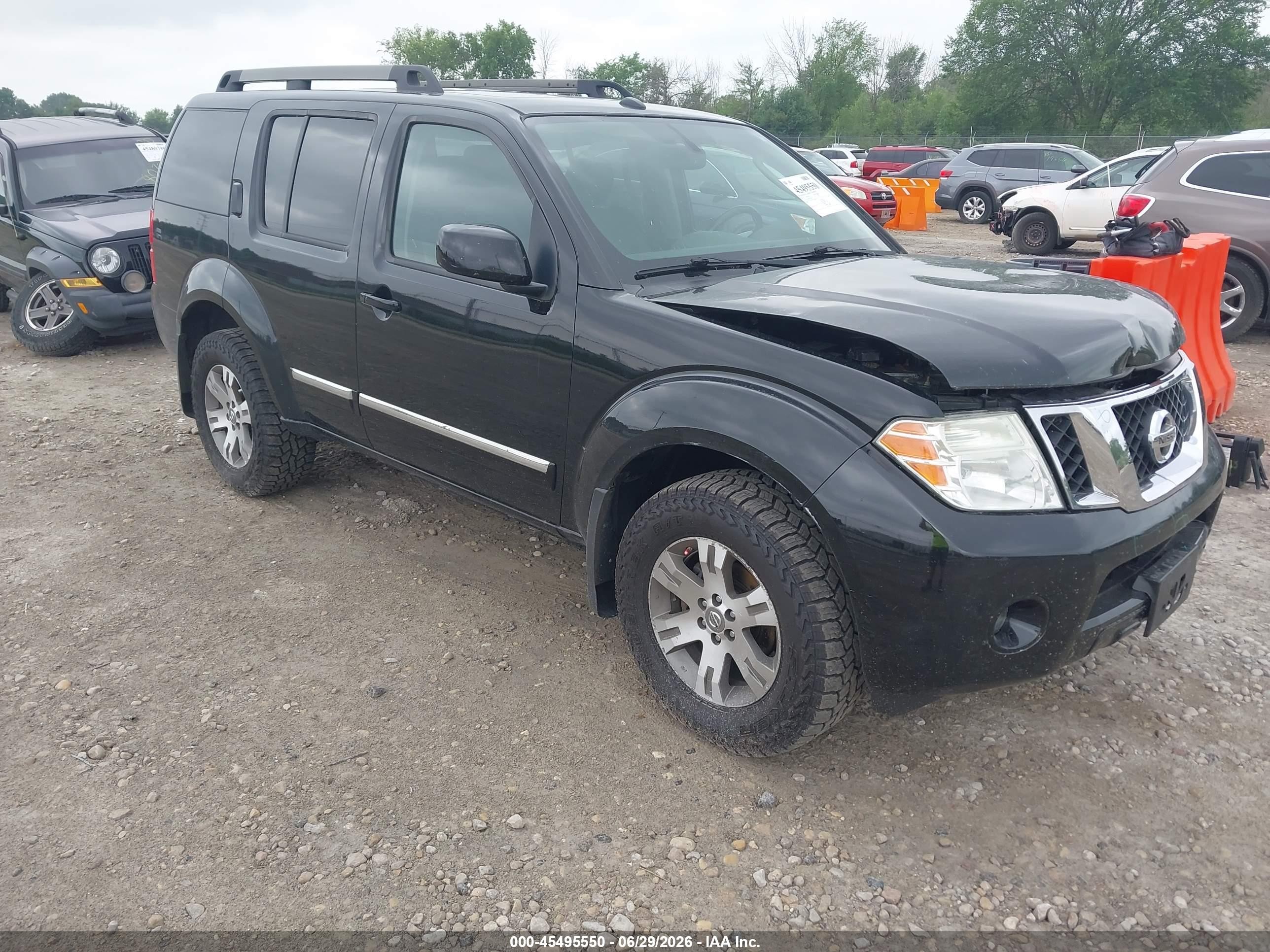 2012 Nissan Pathfinder Silver Black vin: 5N1AR1NB8CC636285