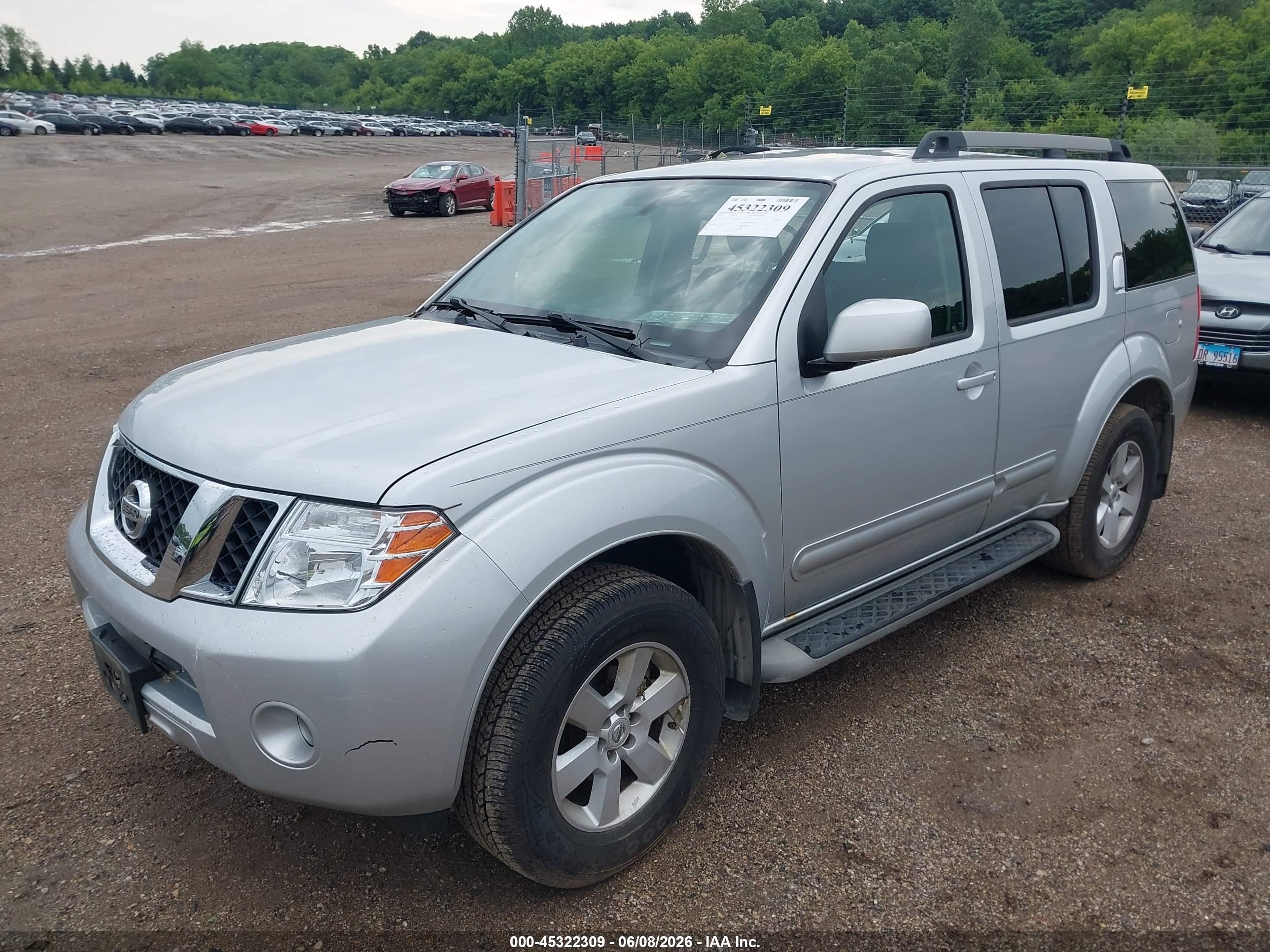 2010 Nissan Pathfinder Se Серебряный vin: 5N1AR1NB9AC600232