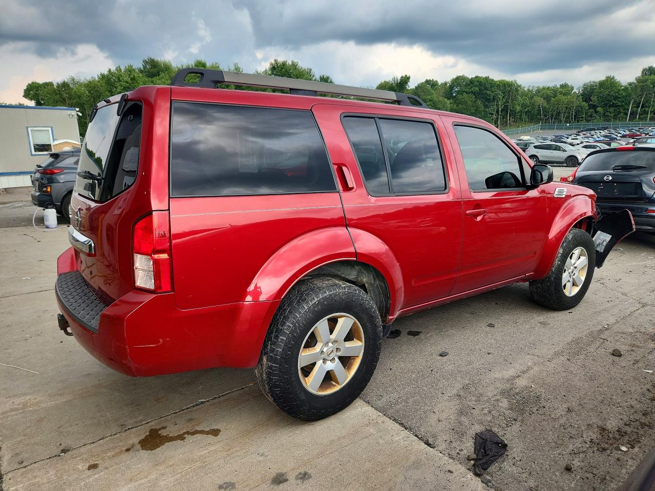 2010 Nissan Pathfinder S Red vin: 5N1AR1NB9AC629732