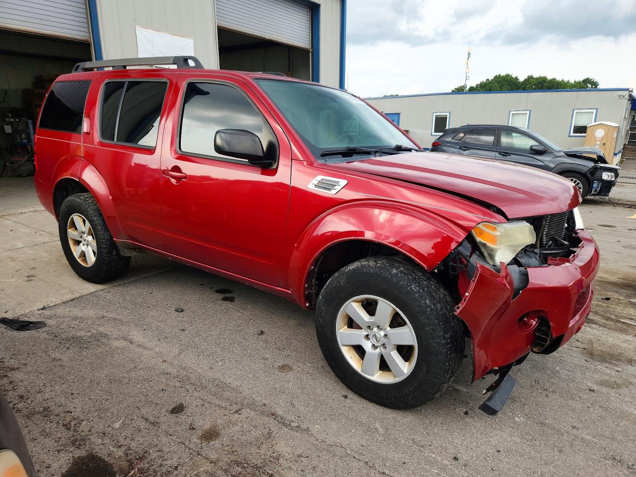 2010 Nissan Pathfinder S Red vin: 5N1AR1NB9AC629732