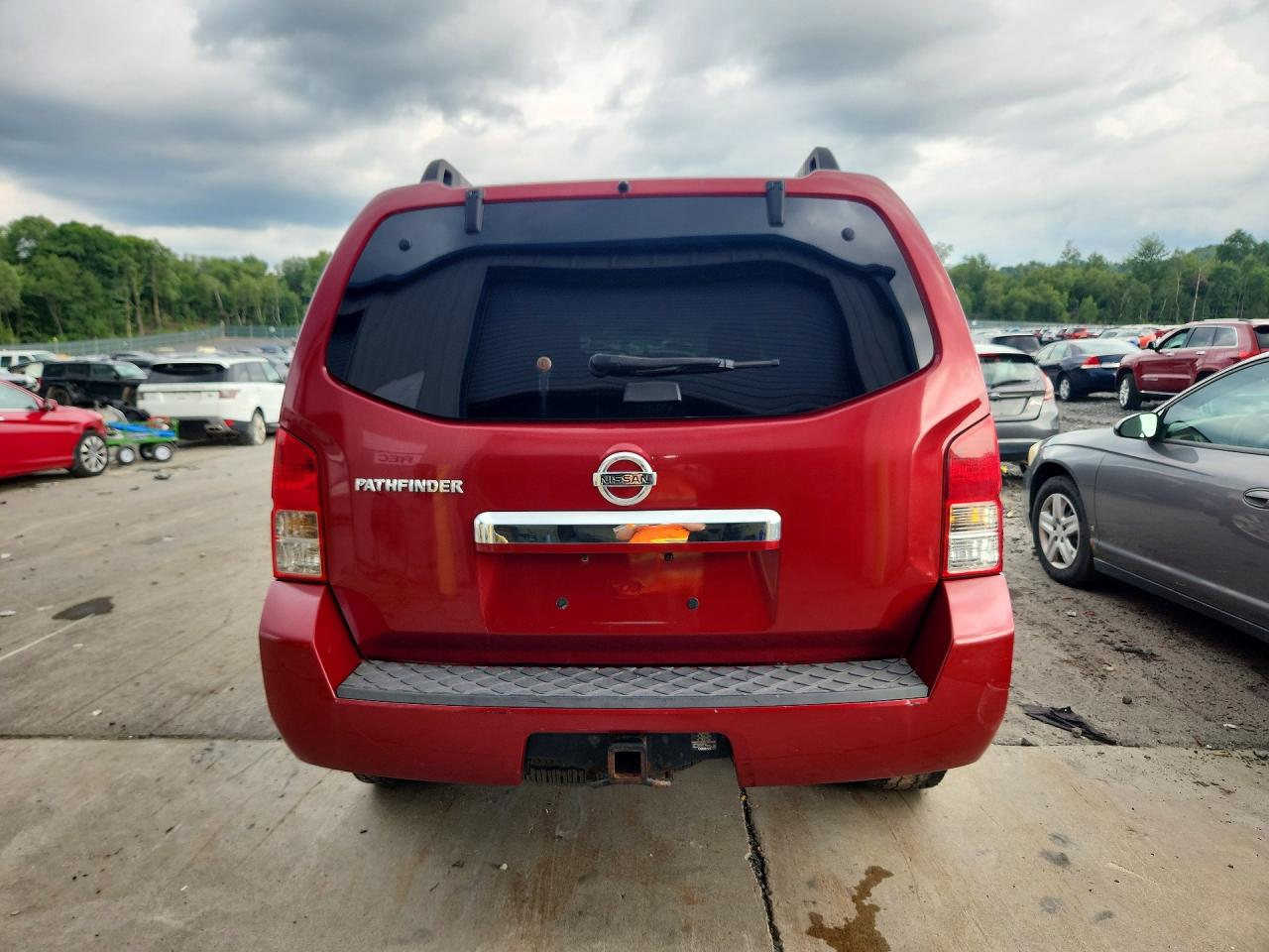 2010 Nissan Pathfinder S Red vin: 5N1AR1NB9AC629732