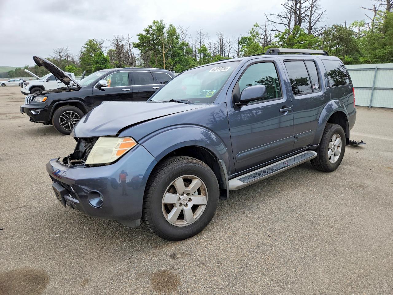 2011 Nissan Pathfinder S Gray vin: 5N1AR1NB9BC602662