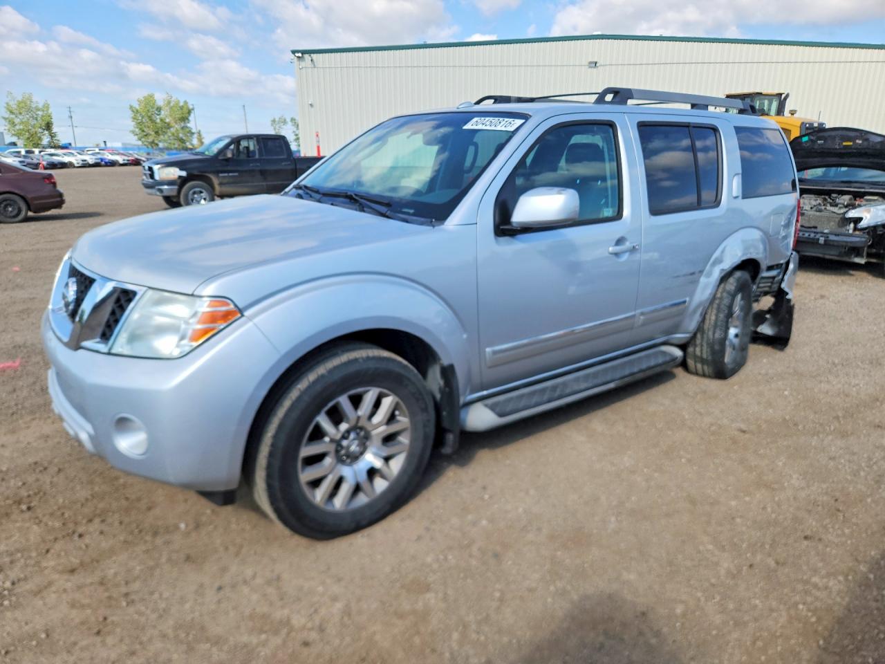 2011 Nissan Pathfinder S Silver vin: 5N1AR1NB9BC623561