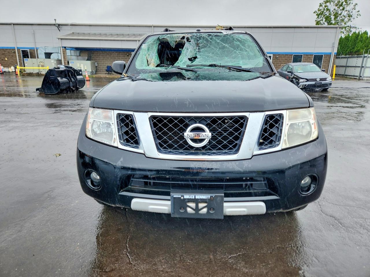2011 Nissan Pathfinder S Black vin: 5N1AR1NB9BC624659