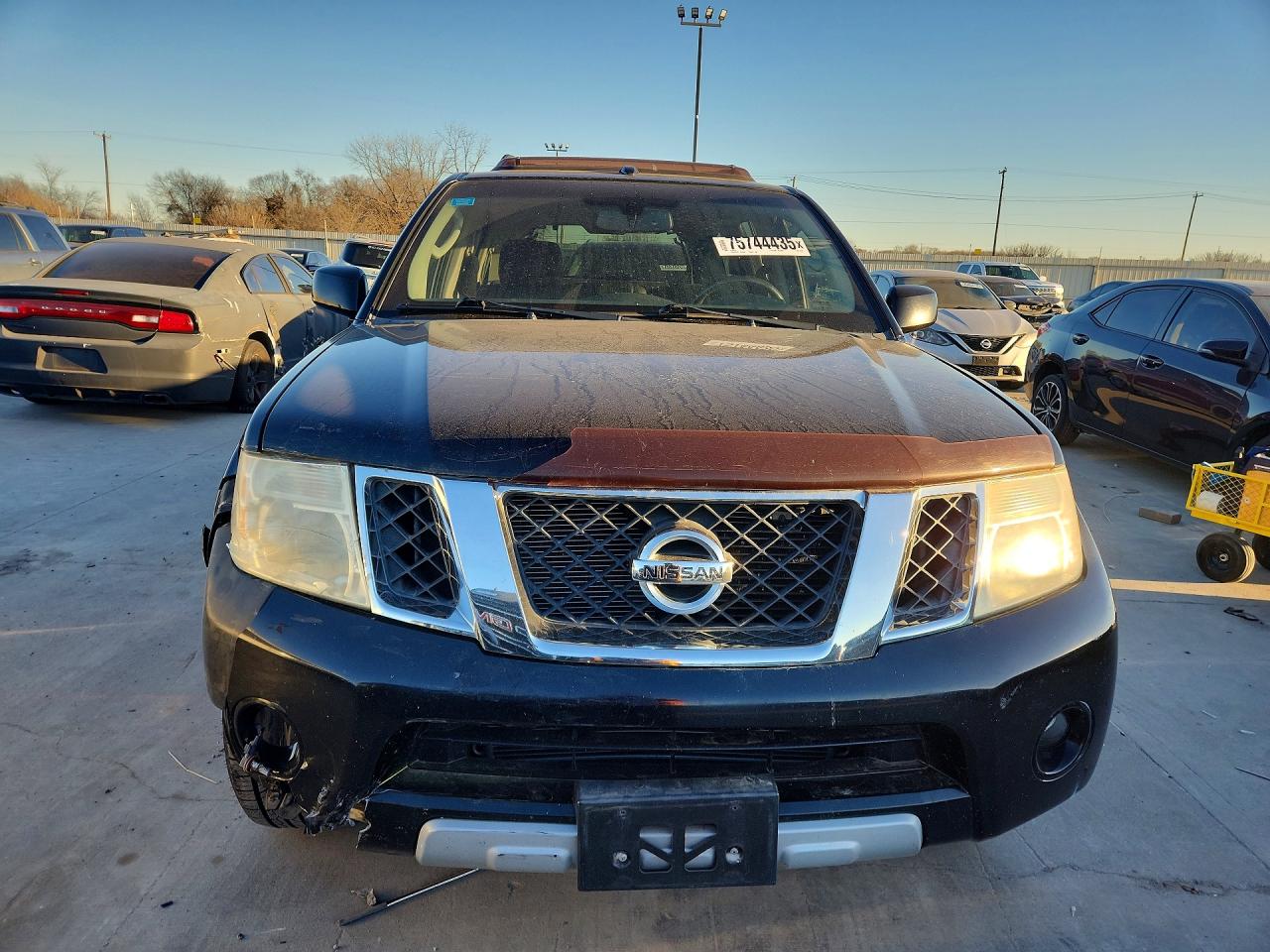 2011 Nissan Pathfinder S Black vin: 5N1AR1NB9BC626587
