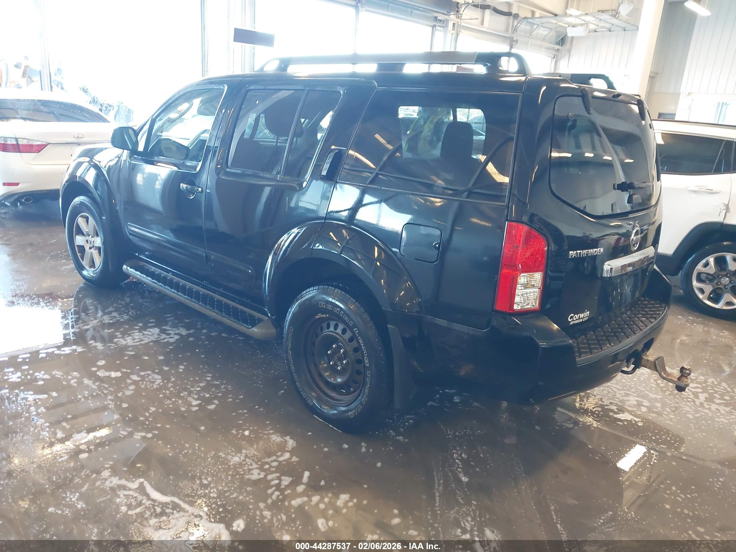 2012 Nissan Pathfinder Sv Black vin: 5N1AR1NB9CC610133