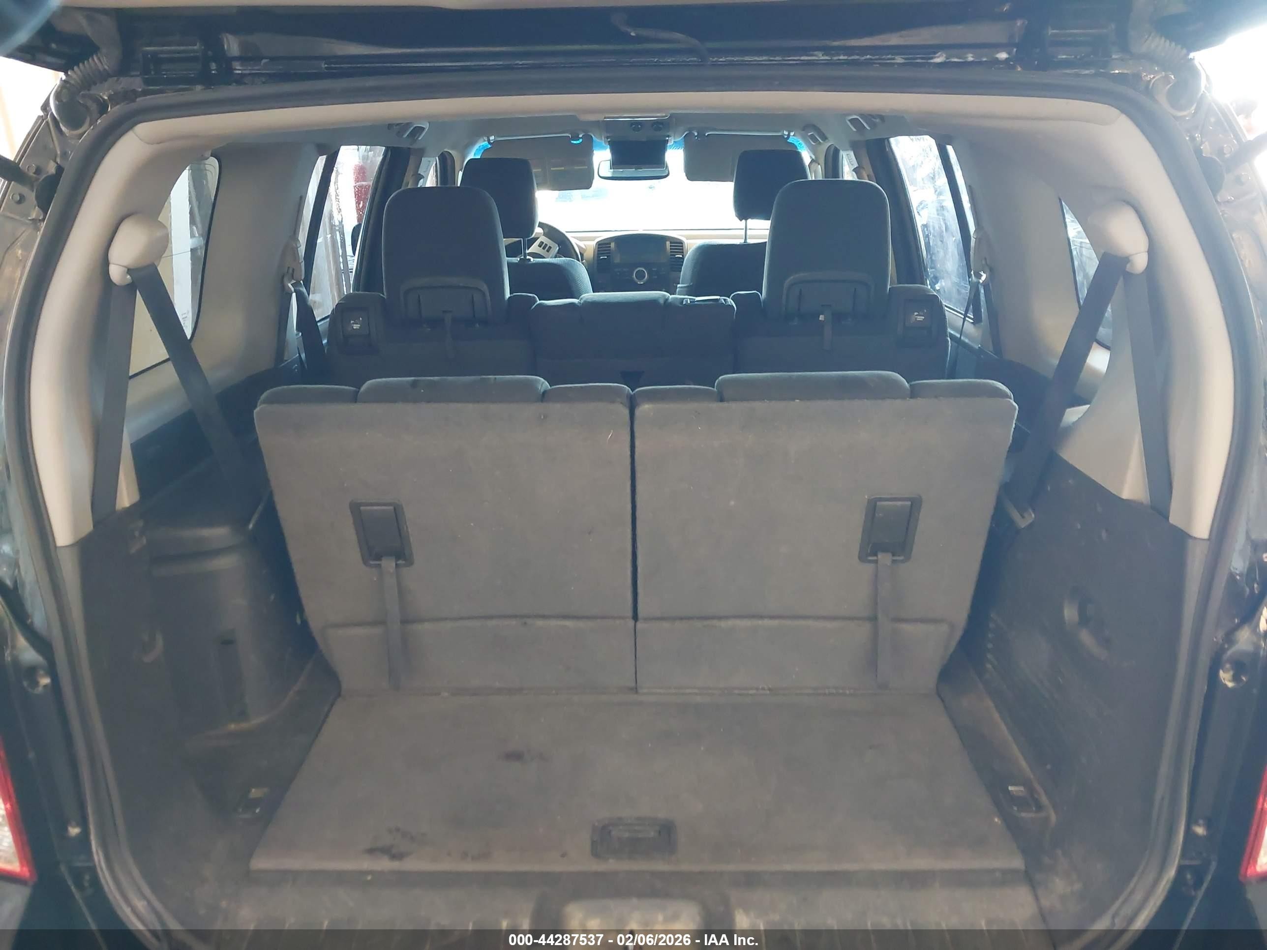 2012 Nissan Pathfinder Sv Black vin: 5N1AR1NB9CC610133