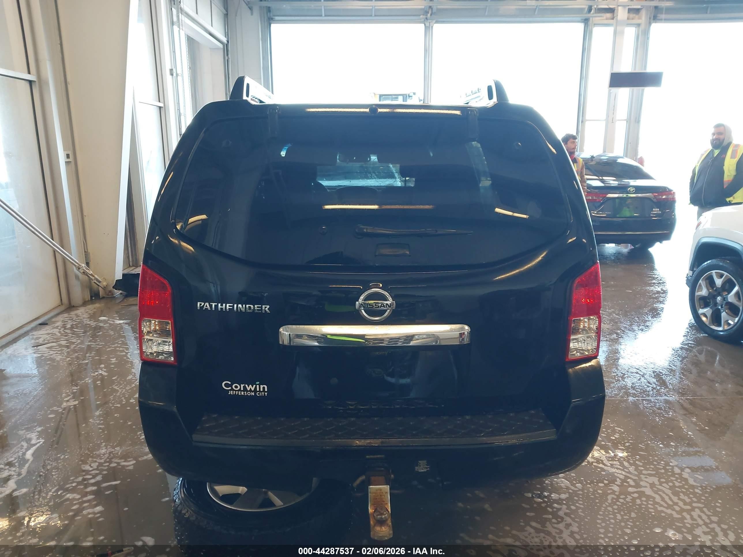 2012 Nissan Pathfinder Sv Black vin: 5N1AR1NB9CC610133