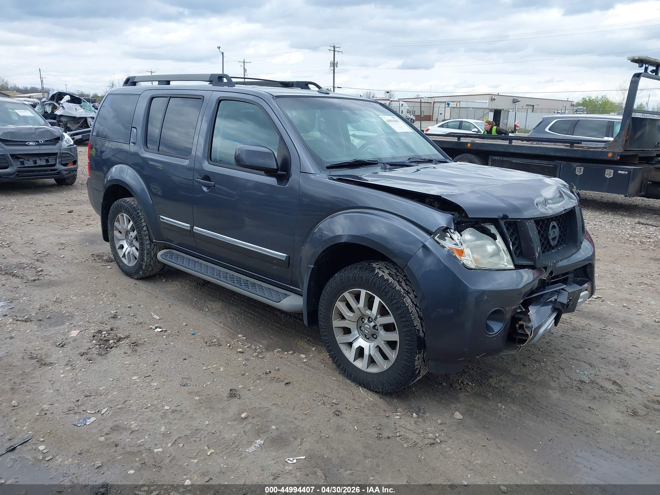 2012 Nissan Pathfinder Le Blue vin: 5N1AR1NB9CC622055