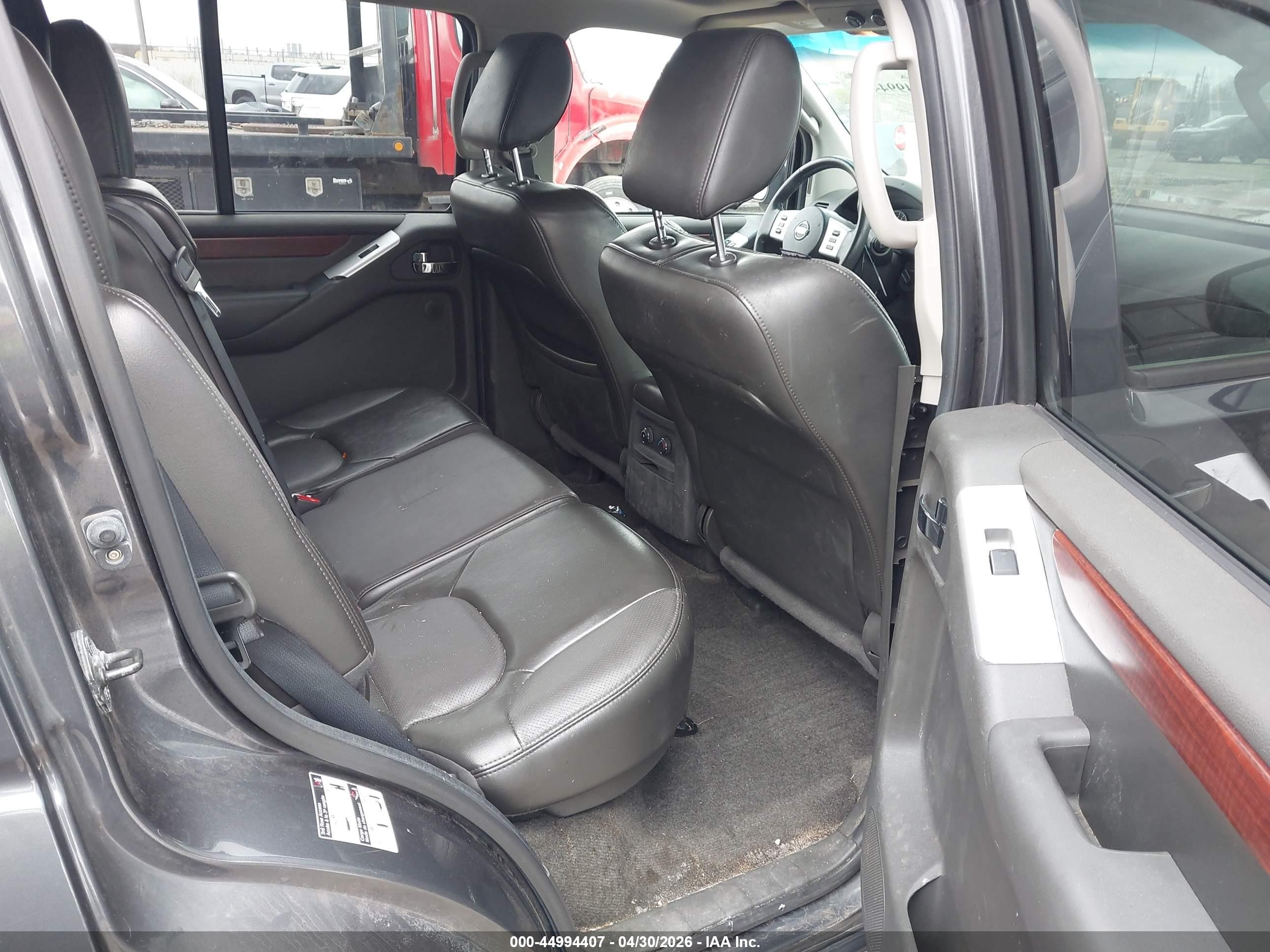 2012 Nissan Pathfinder Le Blue vin: 5N1AR1NB9CC622055