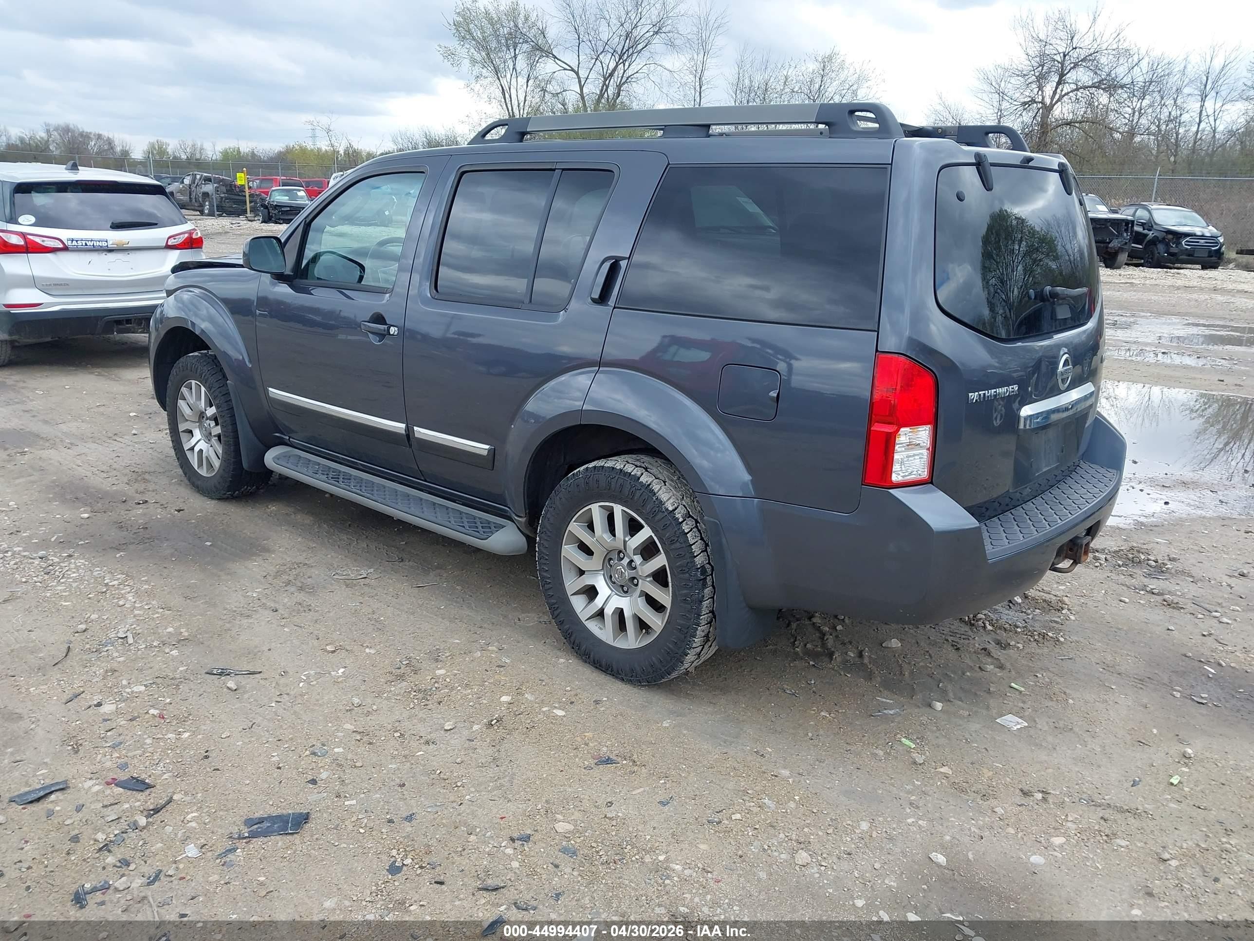 2012 Nissan Pathfinder Le Blue vin: 5N1AR1NB9CC622055