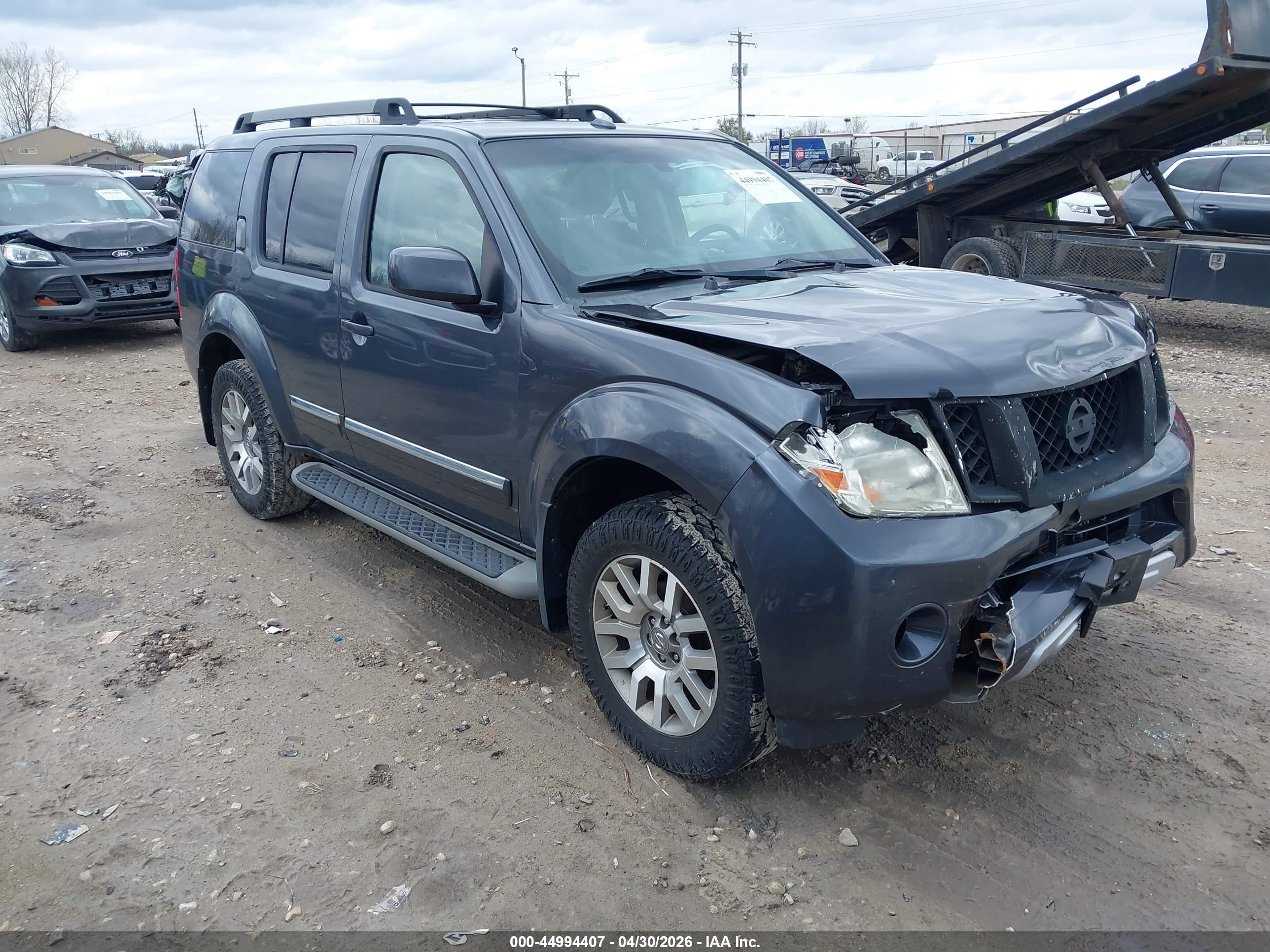 2012 Nissan Pathfinder Le Blue vin: 5N1AR1NB9CC622055