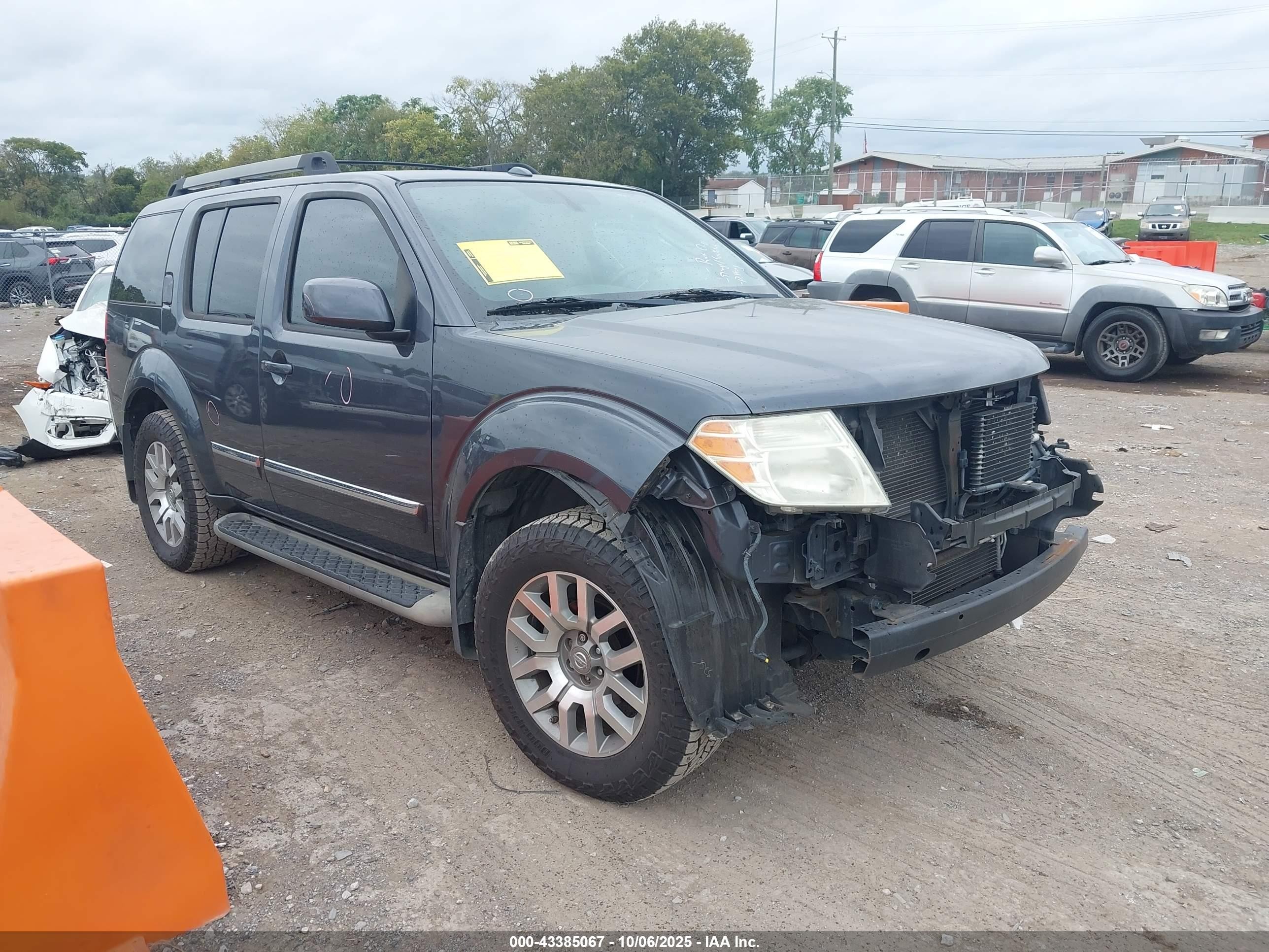 2011 Nissan Pathfinder Le Черный vin: 5N1AR1NN0BC614516