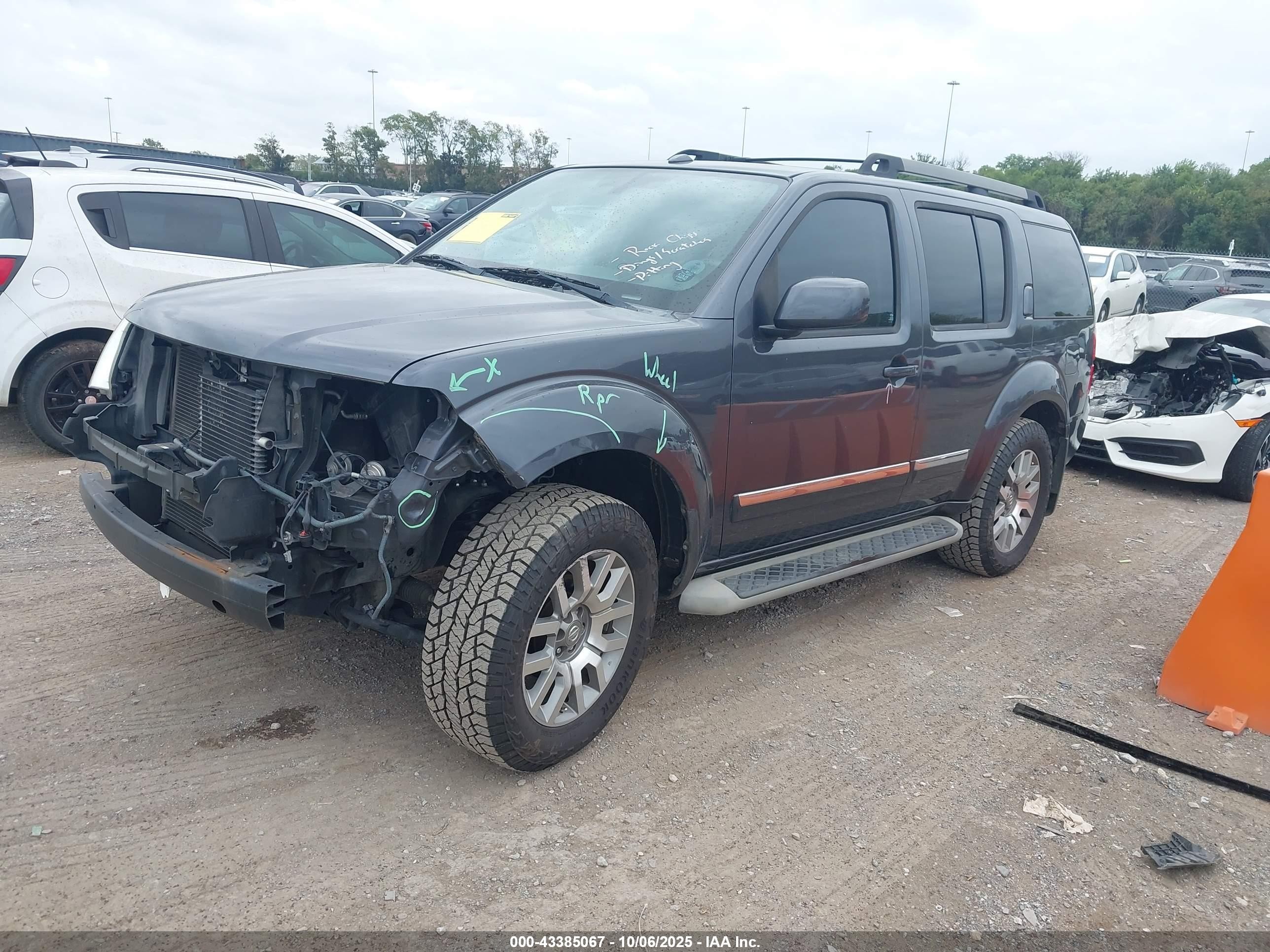 2011 Nissan Pathfinder Le Черный vin: 5N1AR1NN0BC614516