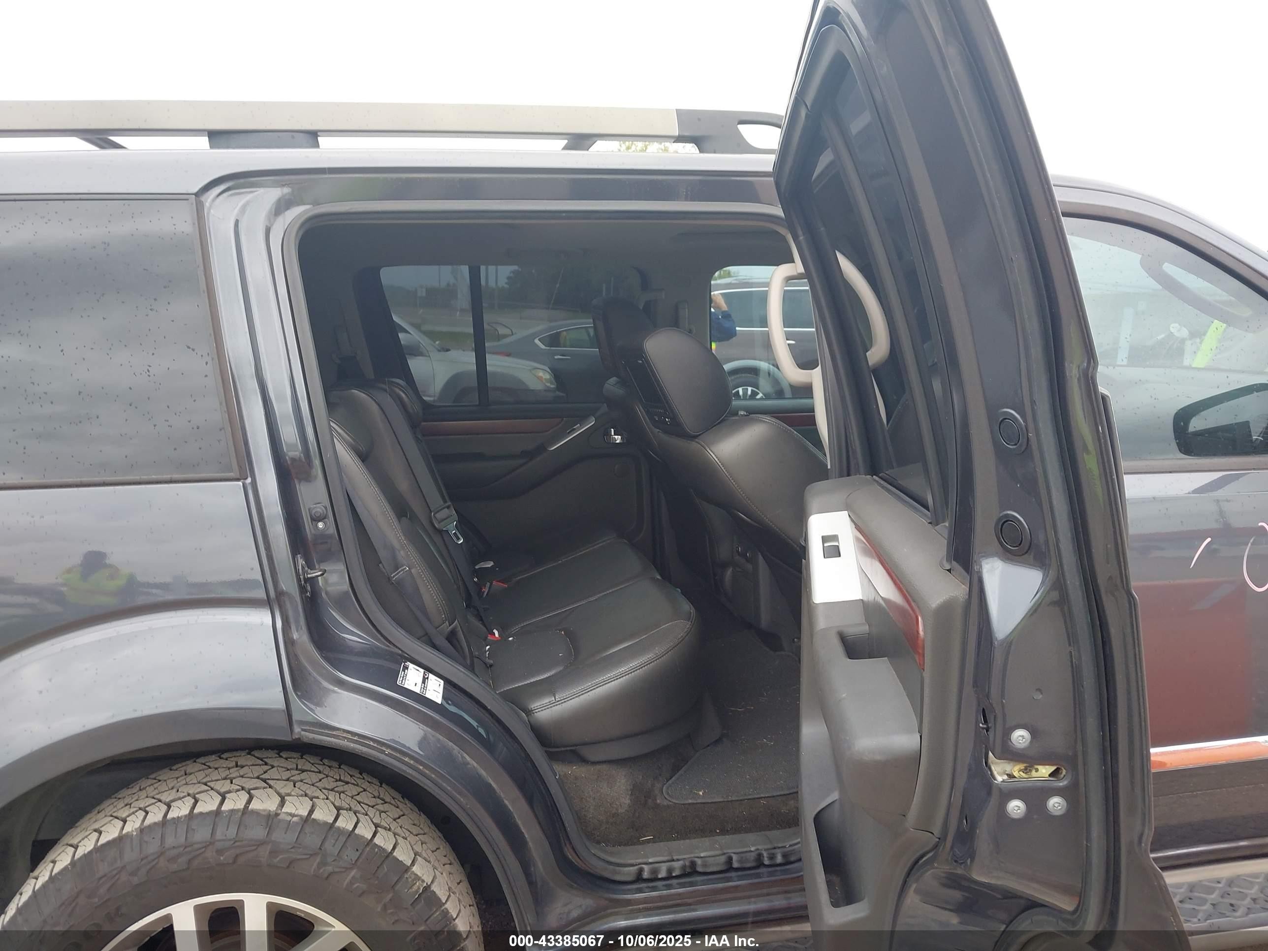 2011 Nissan Pathfinder Le Черный vin: 5N1AR1NN0BC614516