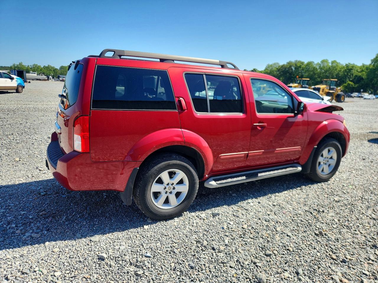 2011 Nissan Pathfinder S/le/se Red vin: 5N1AR1NN0BC614807