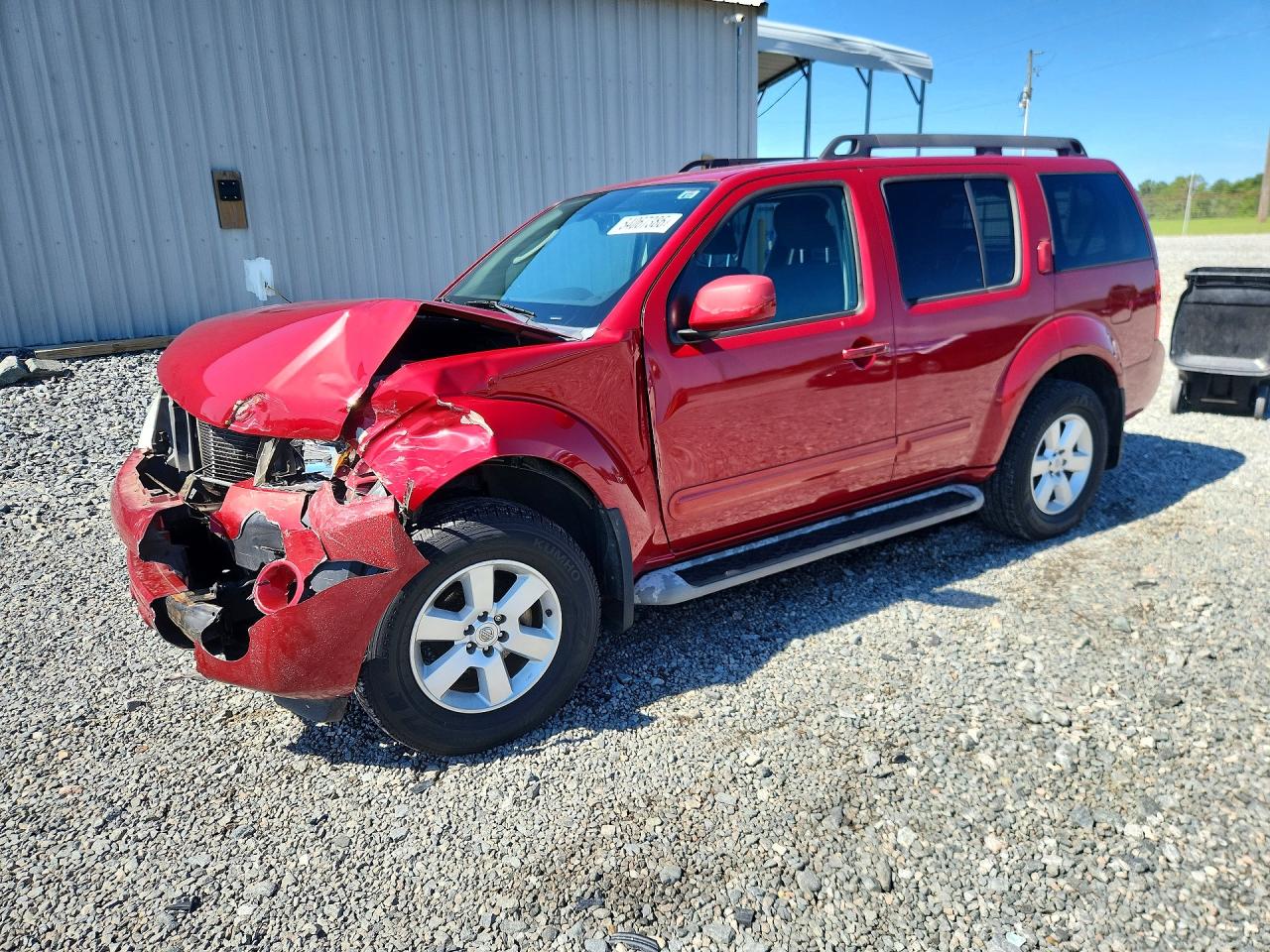 2011 Nissan Pathfinder S/le/se Red vin: 5N1AR1NN0BC614807