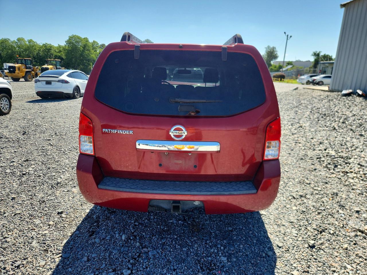 2011 Nissan Pathfinder S/le/se Red vin: 5N1AR1NN0BC614807