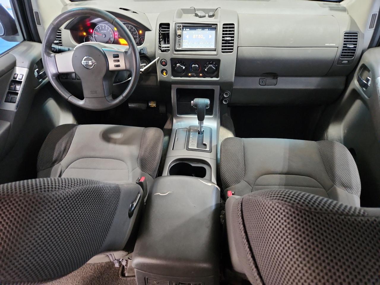 2011 Nissan Pathfinder S Gray vin: 5N1AR1NN0BC622275 Damage: Front Center Armrest, Cut, 8 To 9 Inches