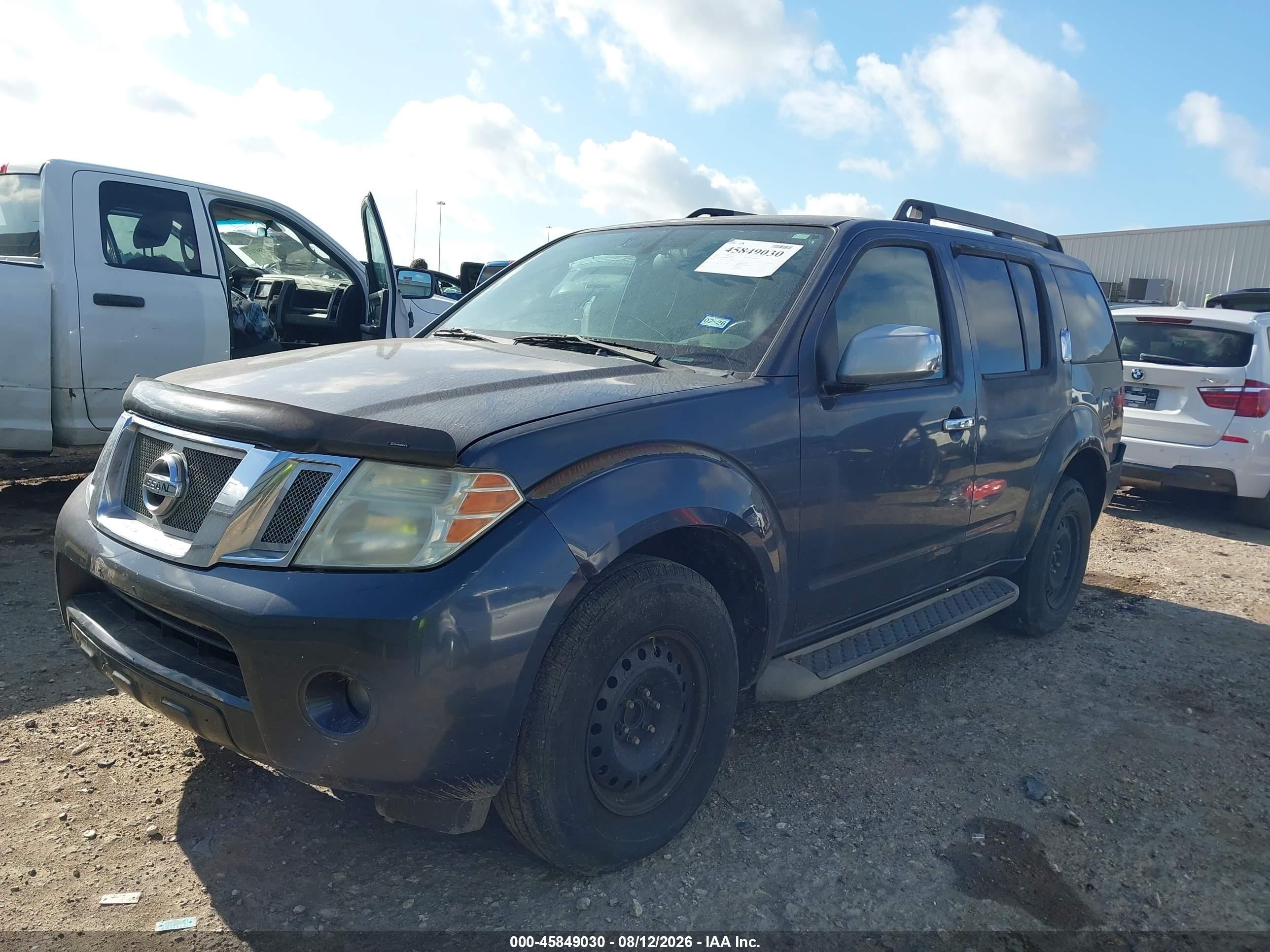 2011 Nissan Pathfinder S Gray vin: 5N1AR1NN0BC623975