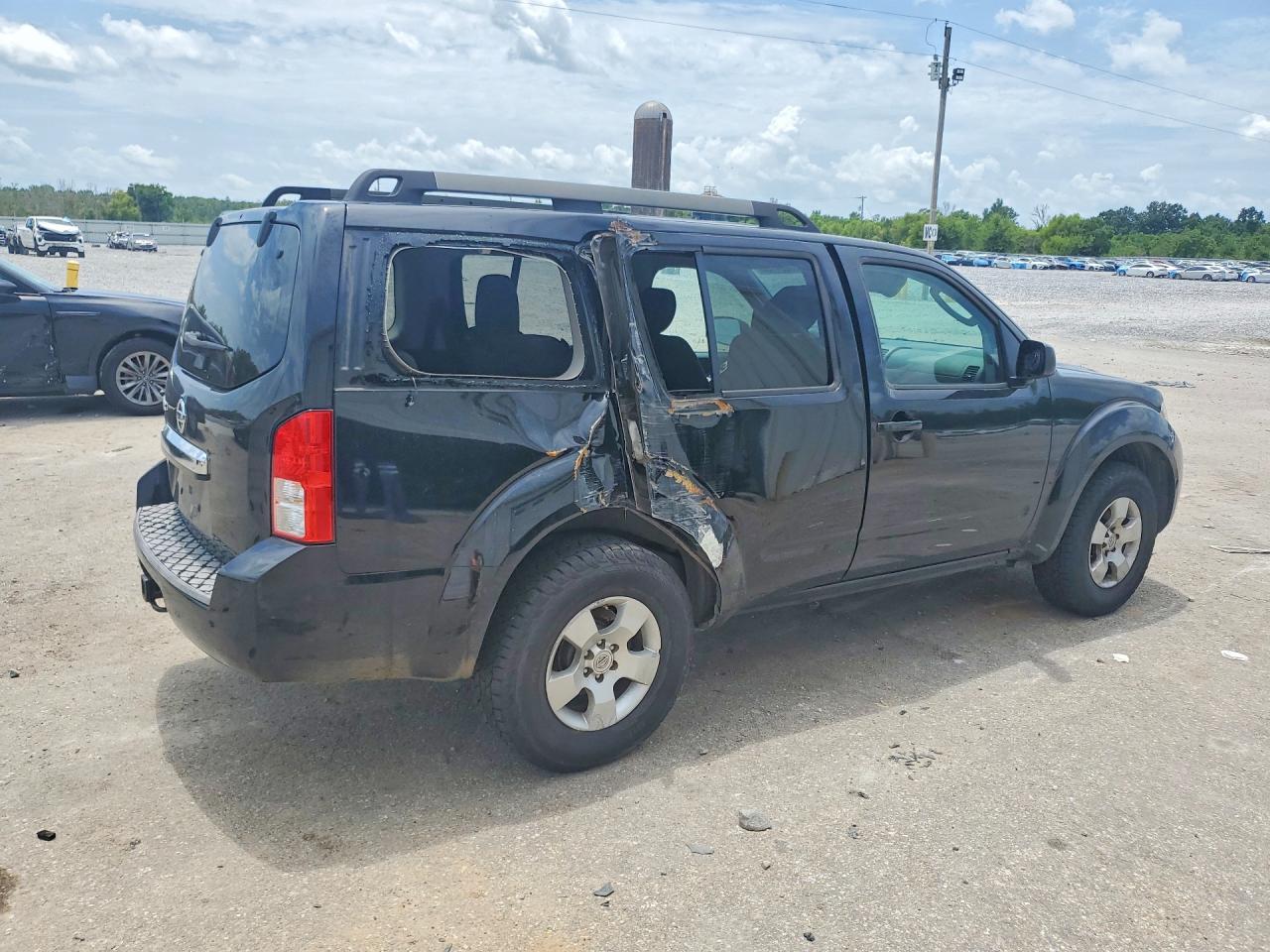 2012 Nissan Pathfinder S Black vin: 5N1AR1NN0CC602688