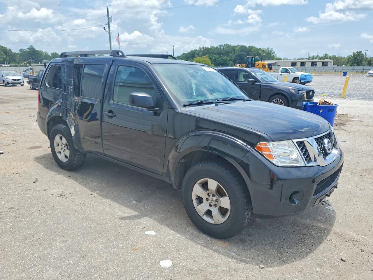 2012 Nissan Pathfinder S Black vin: 5N1AR1NN0CC602688