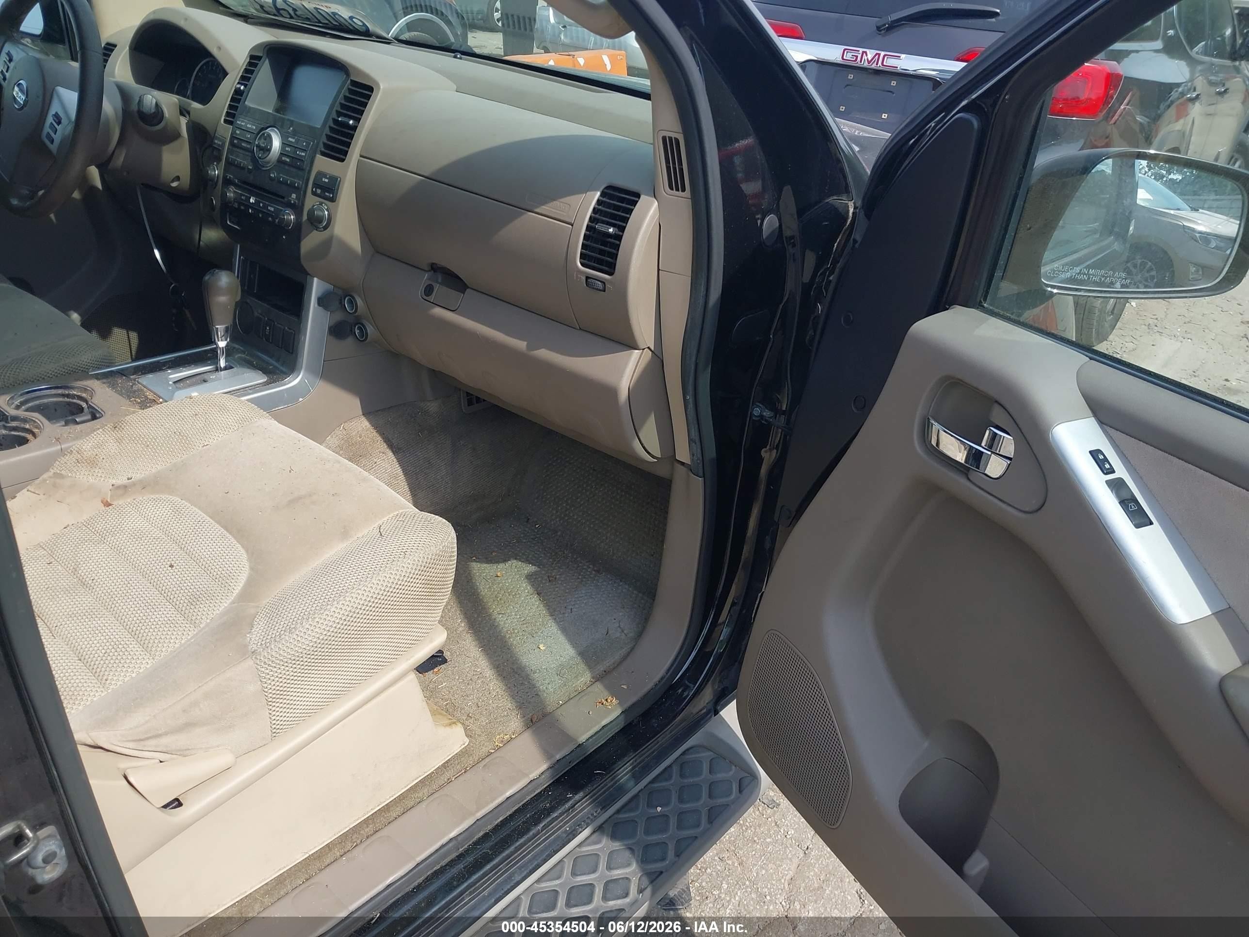 2012 Nissan Pathfinder Sv Black vin: 5N1AR1NN0CC607082