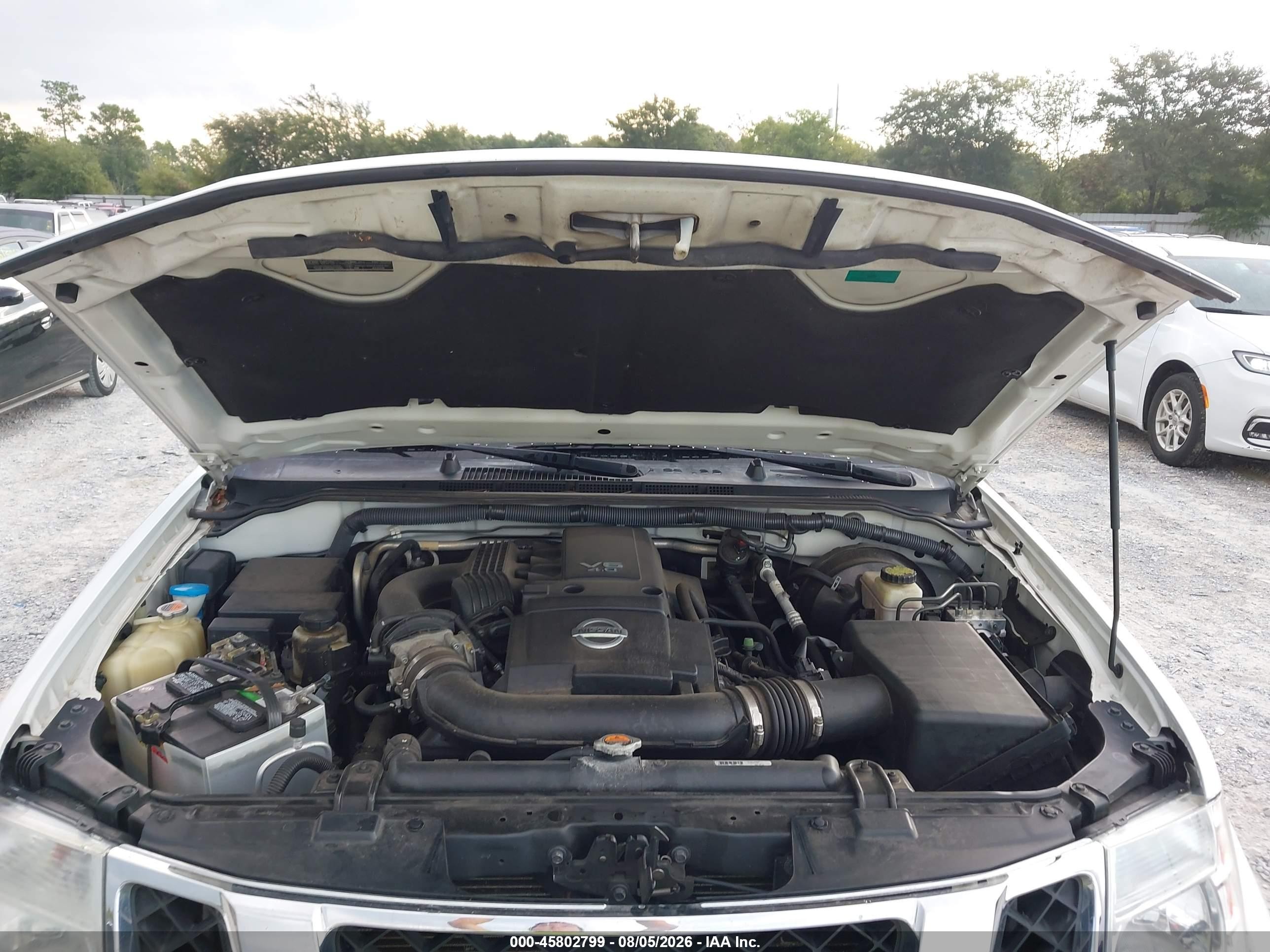 2012 Nissan Pathfinder Le White vin: 5N1AR1NN0CC631916
