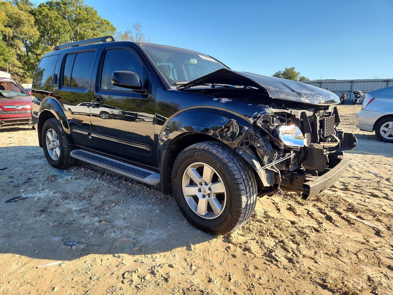 2012 Nissan Pathfinder S Black vin: 5N1AR1NN0CC633326