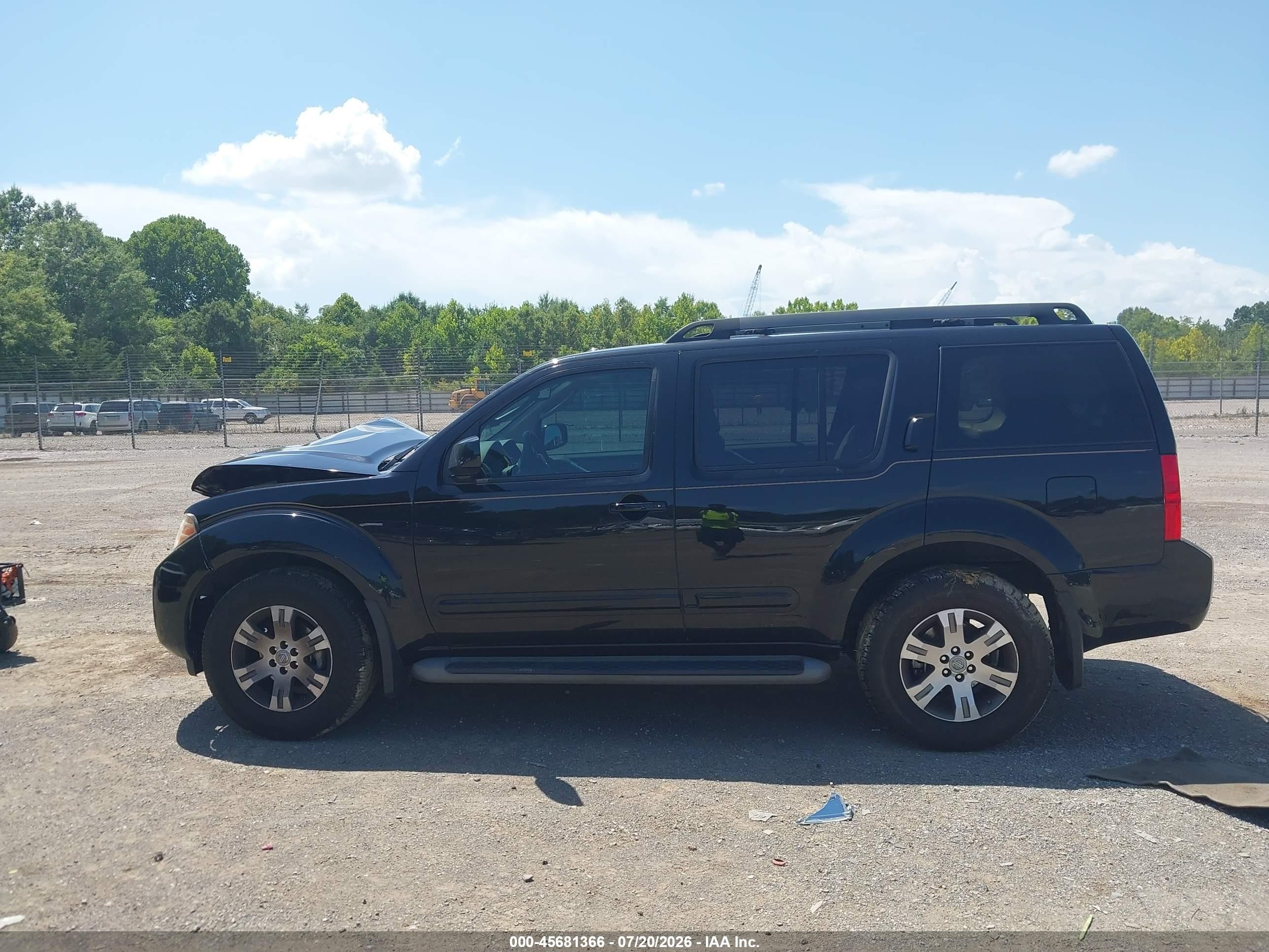 2010 Nissan Pathfinder Se Black vin: 5N1AR1NN1AC619710