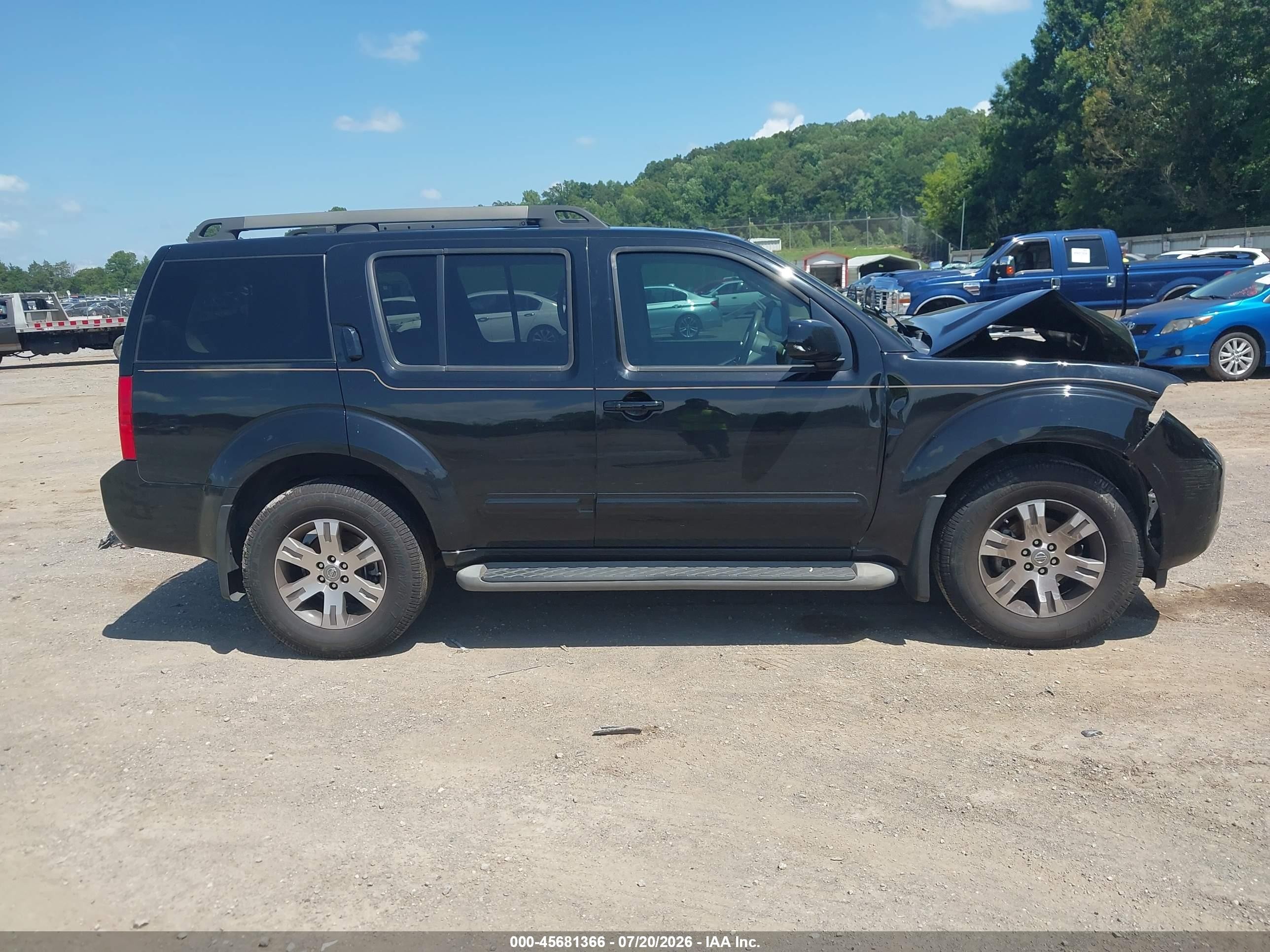 2010 Nissan Pathfinder Se Black vin: 5N1AR1NN1AC619710