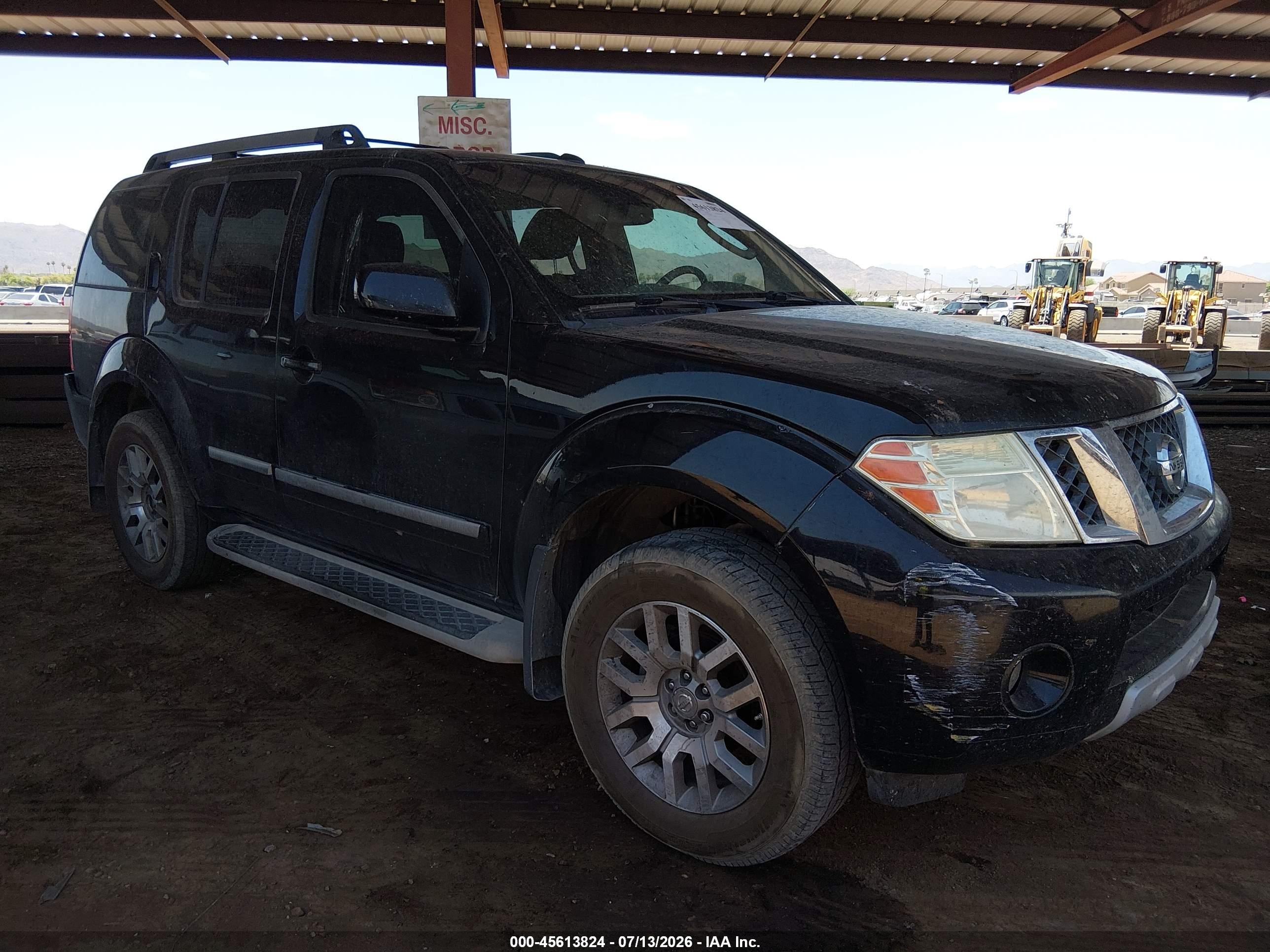 2011 Nissan Pathfinder Le Black vin: 5N1AR1NN1BC613522