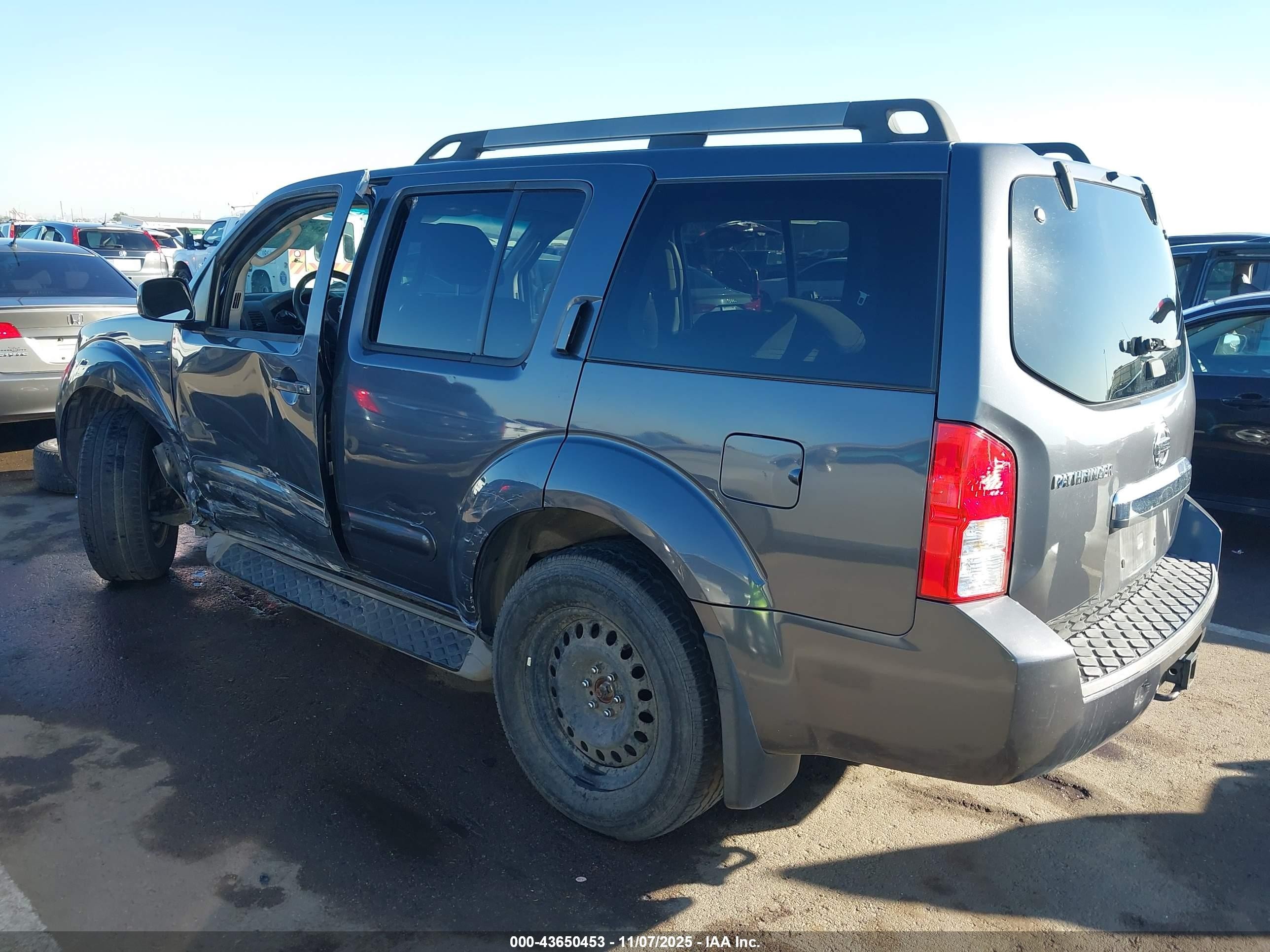 2012 Nissan Pathfinder Sv Серый vin: 5N1AR1NN1CC608015