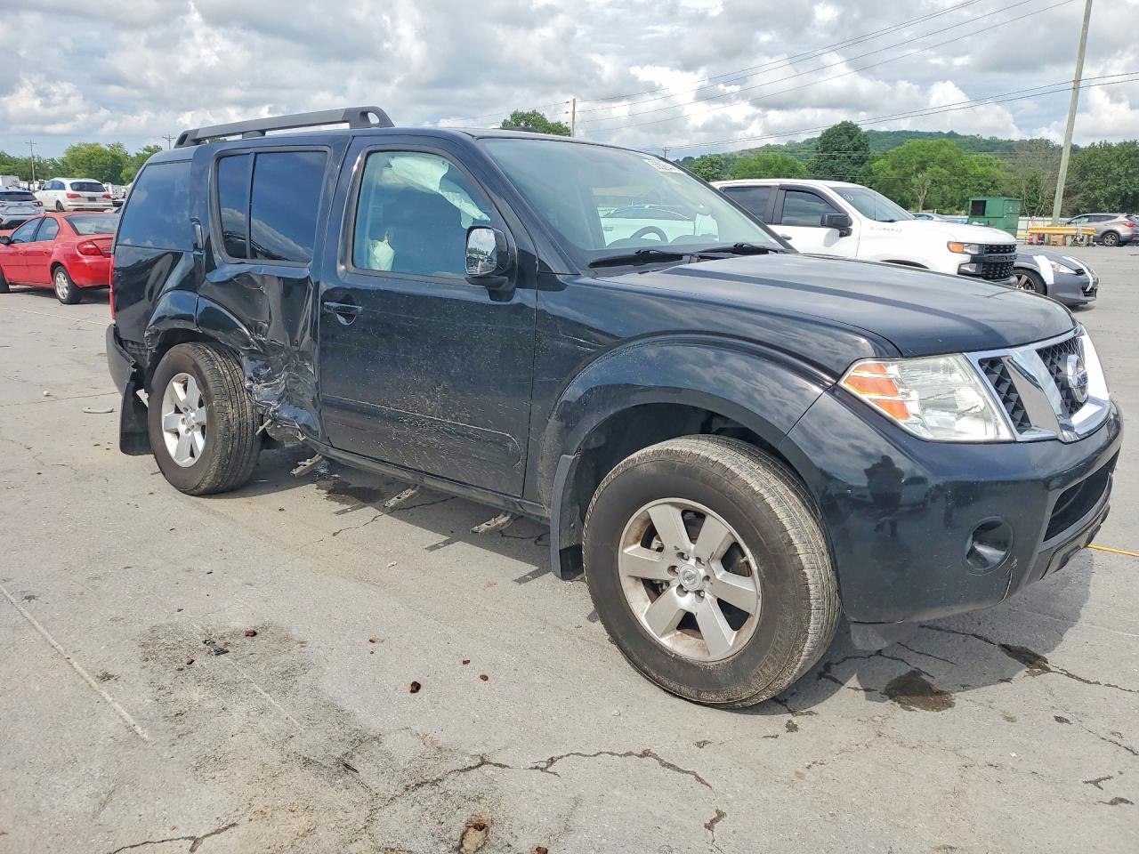 2012 Nissan Pathfinder S Black vin: 5N1AR1NN1CC619001