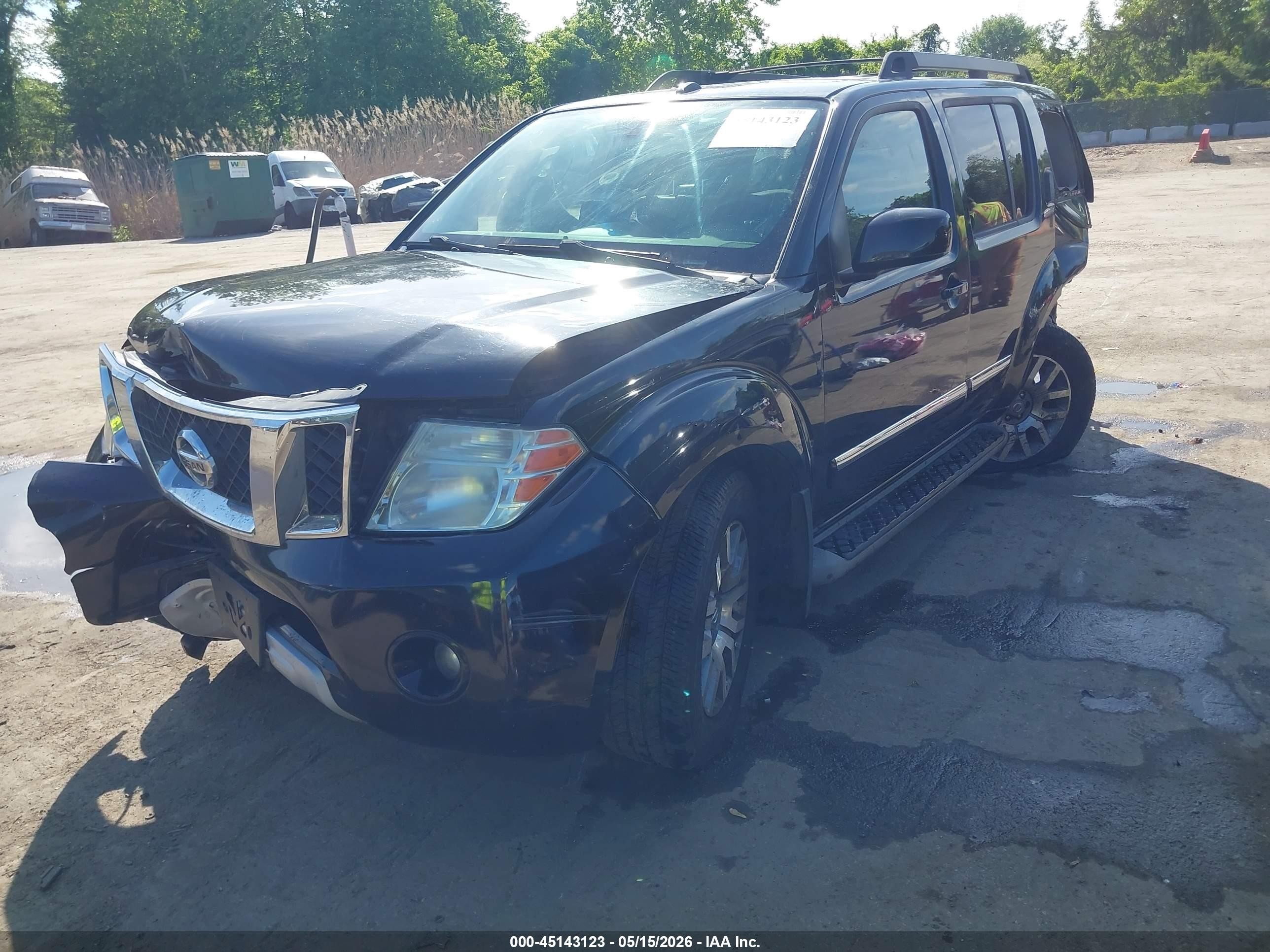 2012 Nissan Pathfinder Le Черный vin: 5N1AR1NN1CC624828