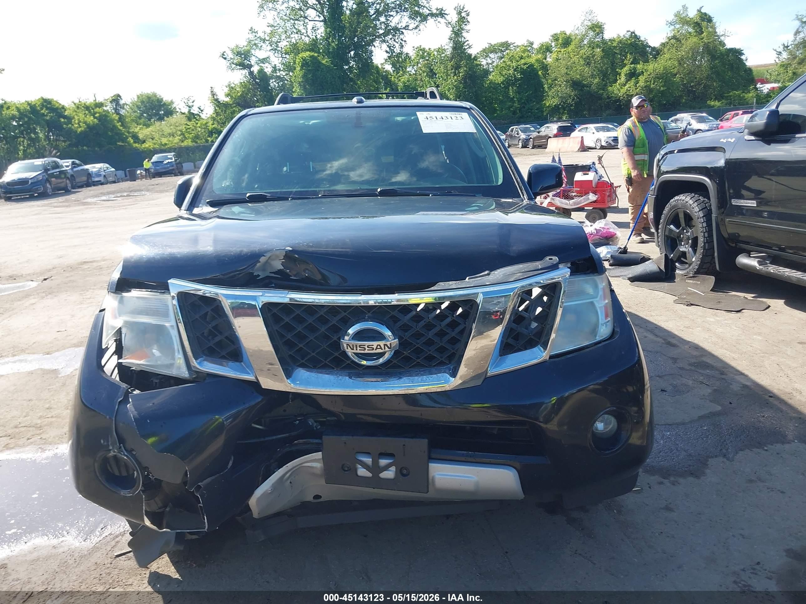 2012 Nissan Pathfinder Le Черный vin: 5N1AR1NN1CC624828