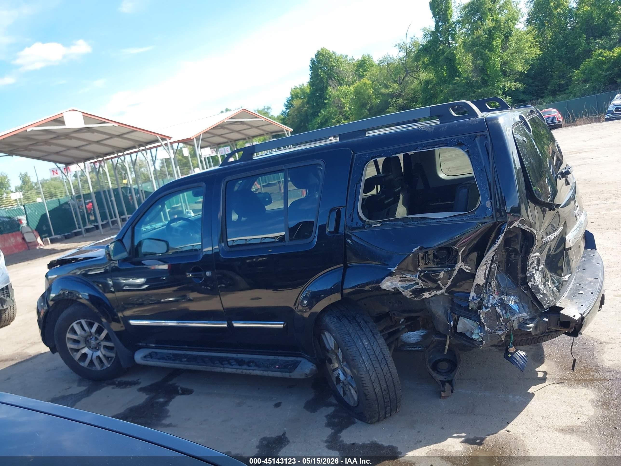 2012 Nissan Pathfinder Le Черный vin: 5N1AR1NN1CC624828