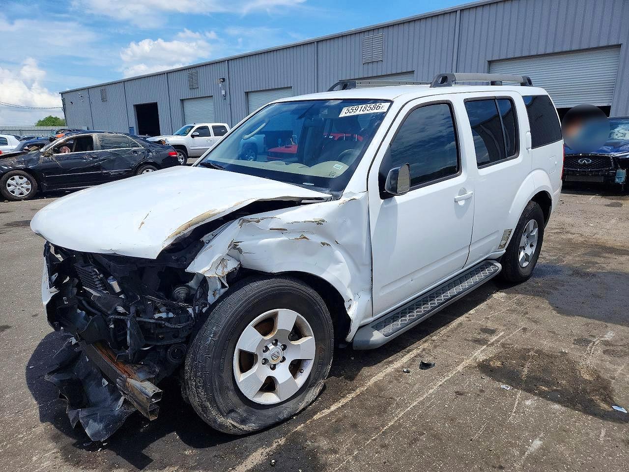 2012 Nissan Pathfinder S Белый vin: 5N1AR1NN1CC632623