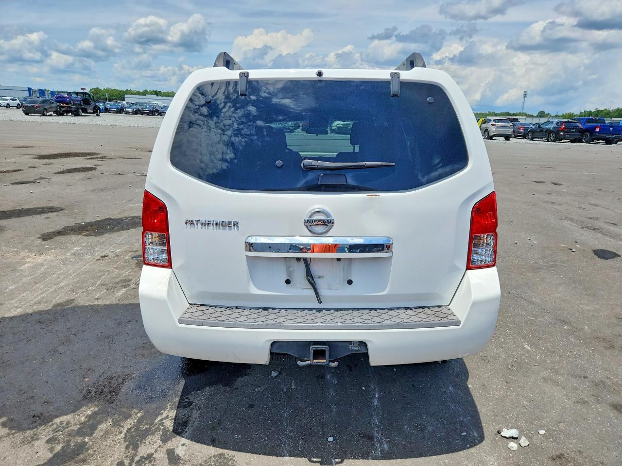 2012 Nissan Pathfinder S White vin: 5N1AR1NN1CC632623
