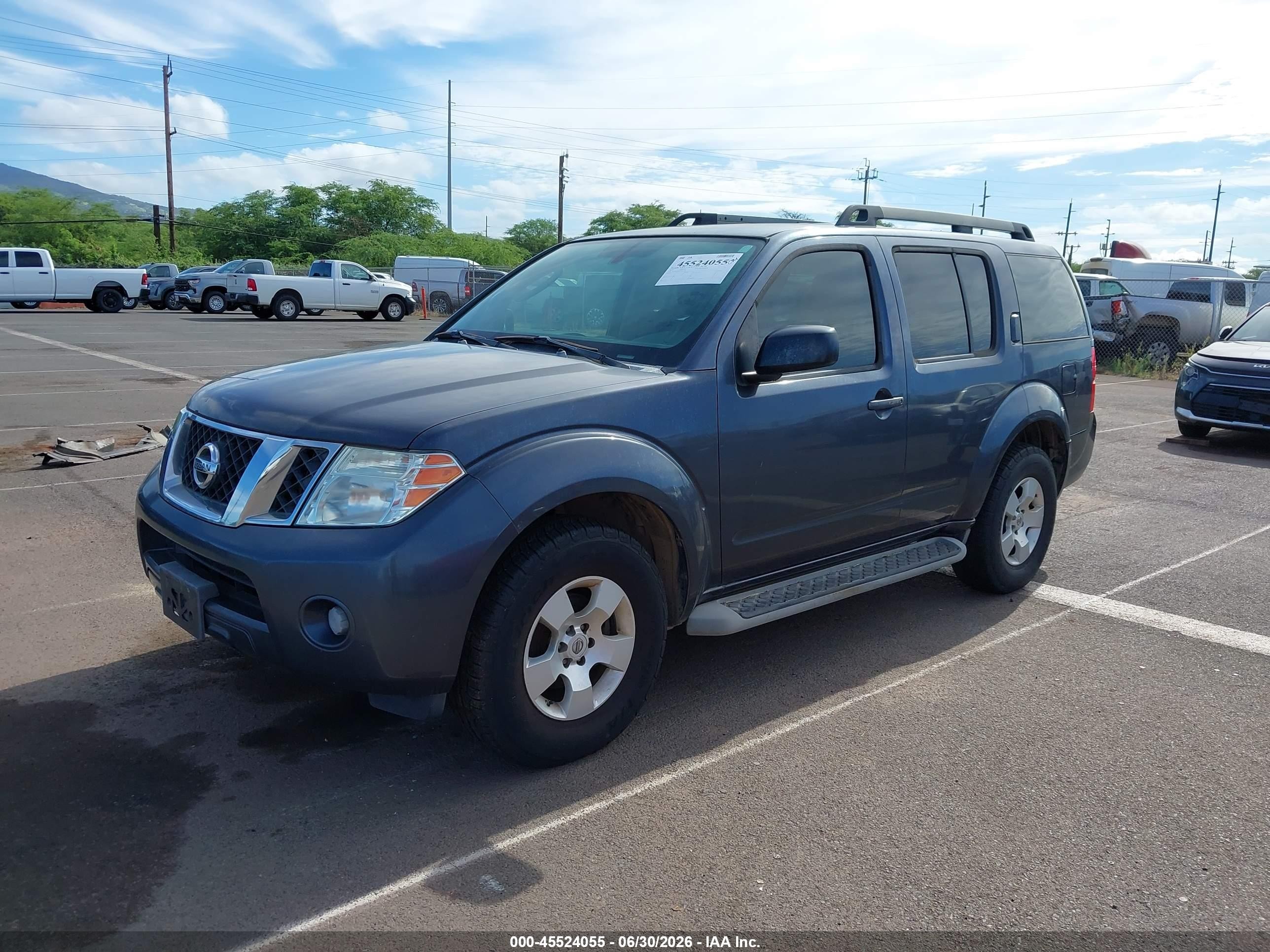 2010 Nissan Pathfinder S Fe+ Gray vin: 5N1AR1NN2AC612409