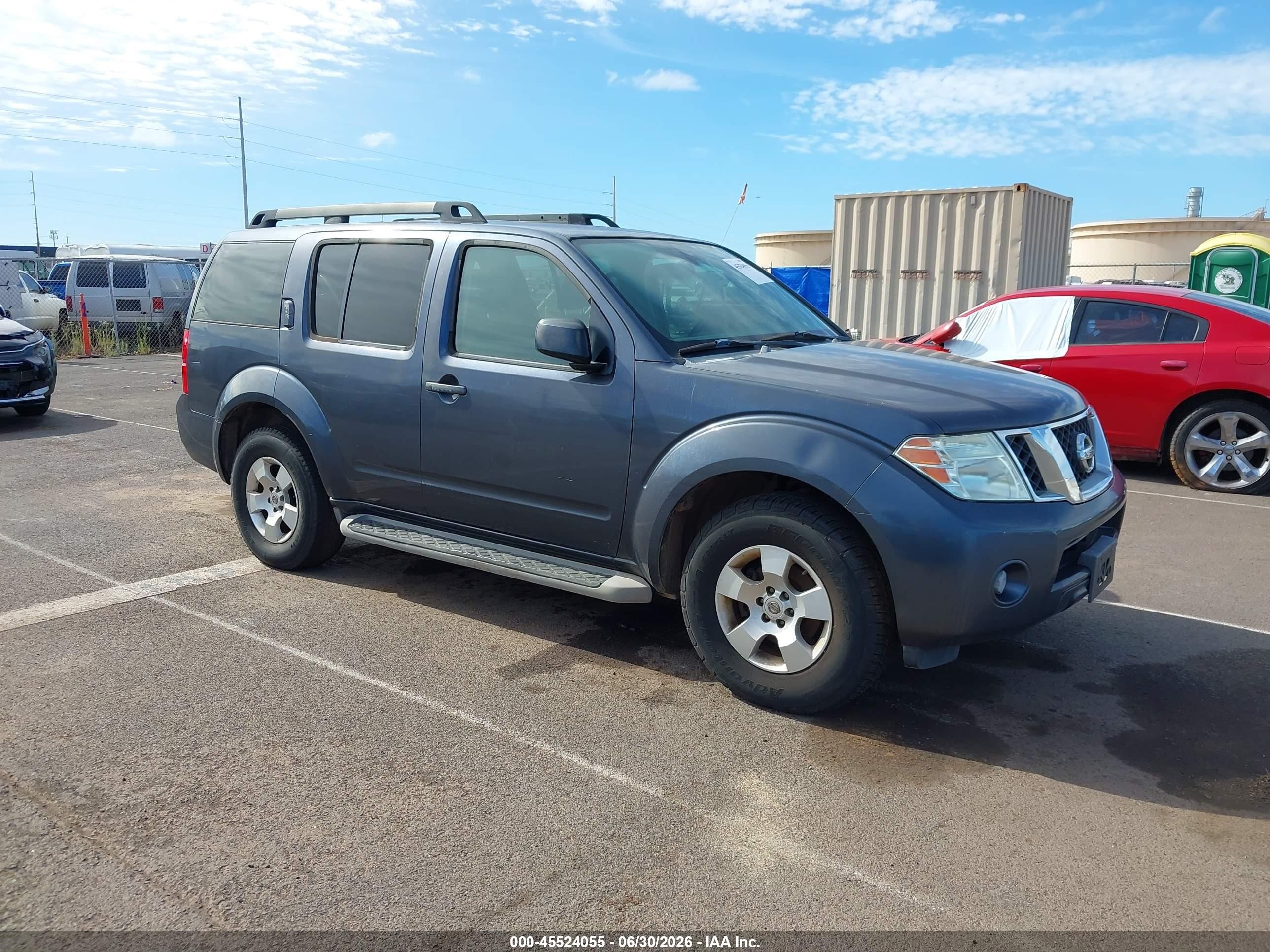 2010 Nissan Pathfinder S Fe+ Gray vin: 5N1AR1NN2AC612409