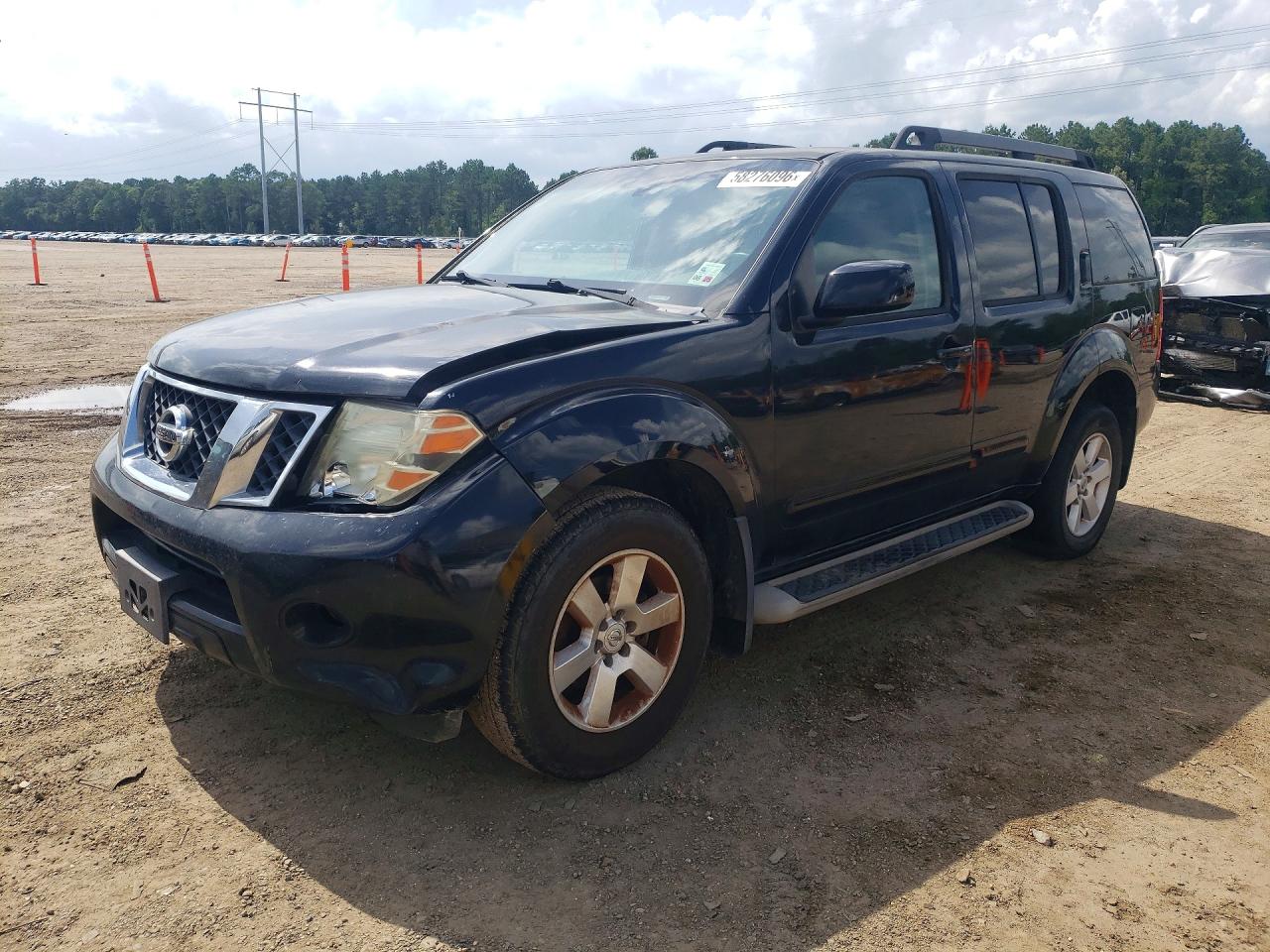 2012 Nissan Pathfinder S Black vin: 5N1AR1NN2CC610291
