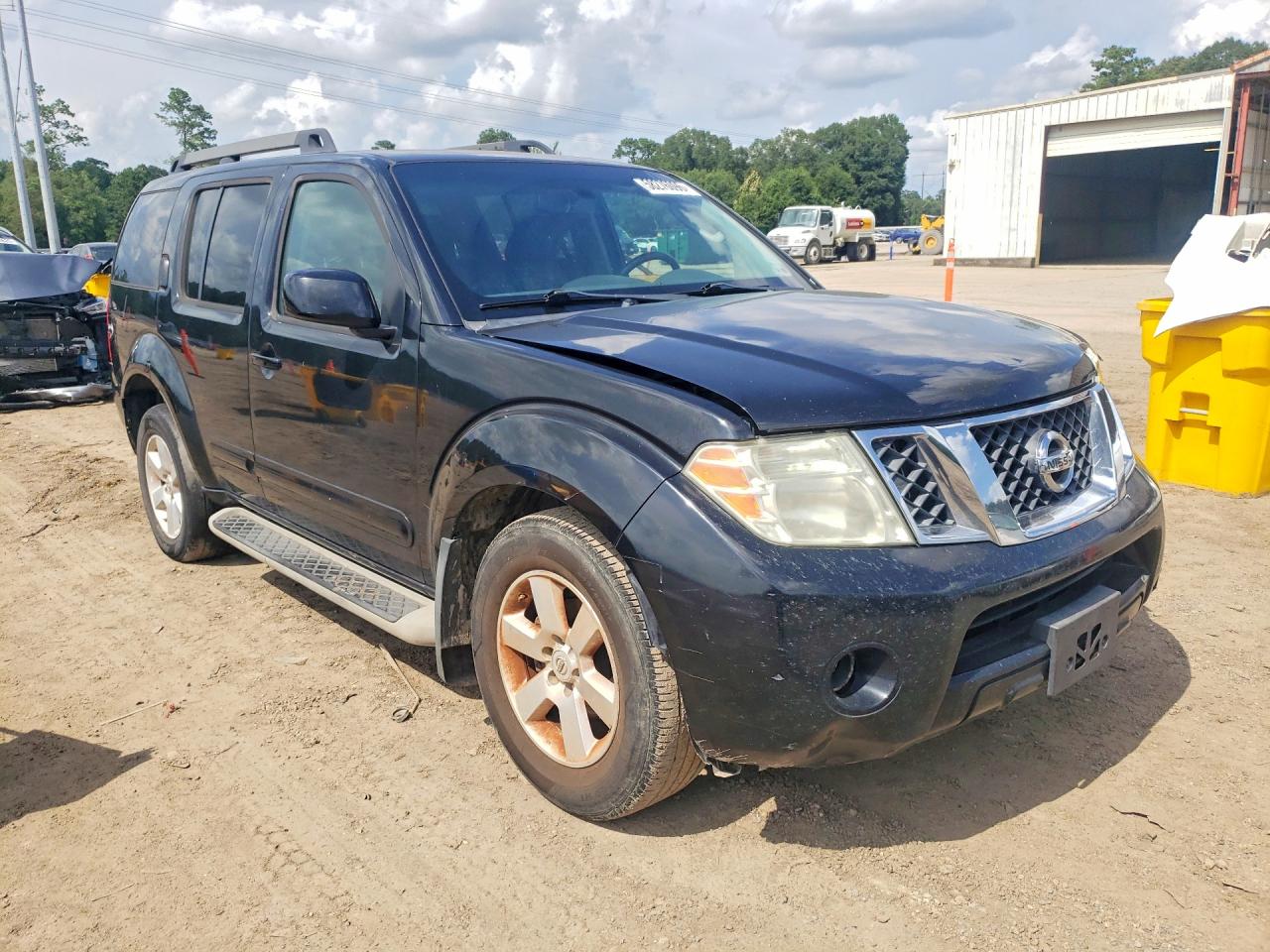 2012 Nissan Pathfinder S Black vin: 5N1AR1NN2CC610291